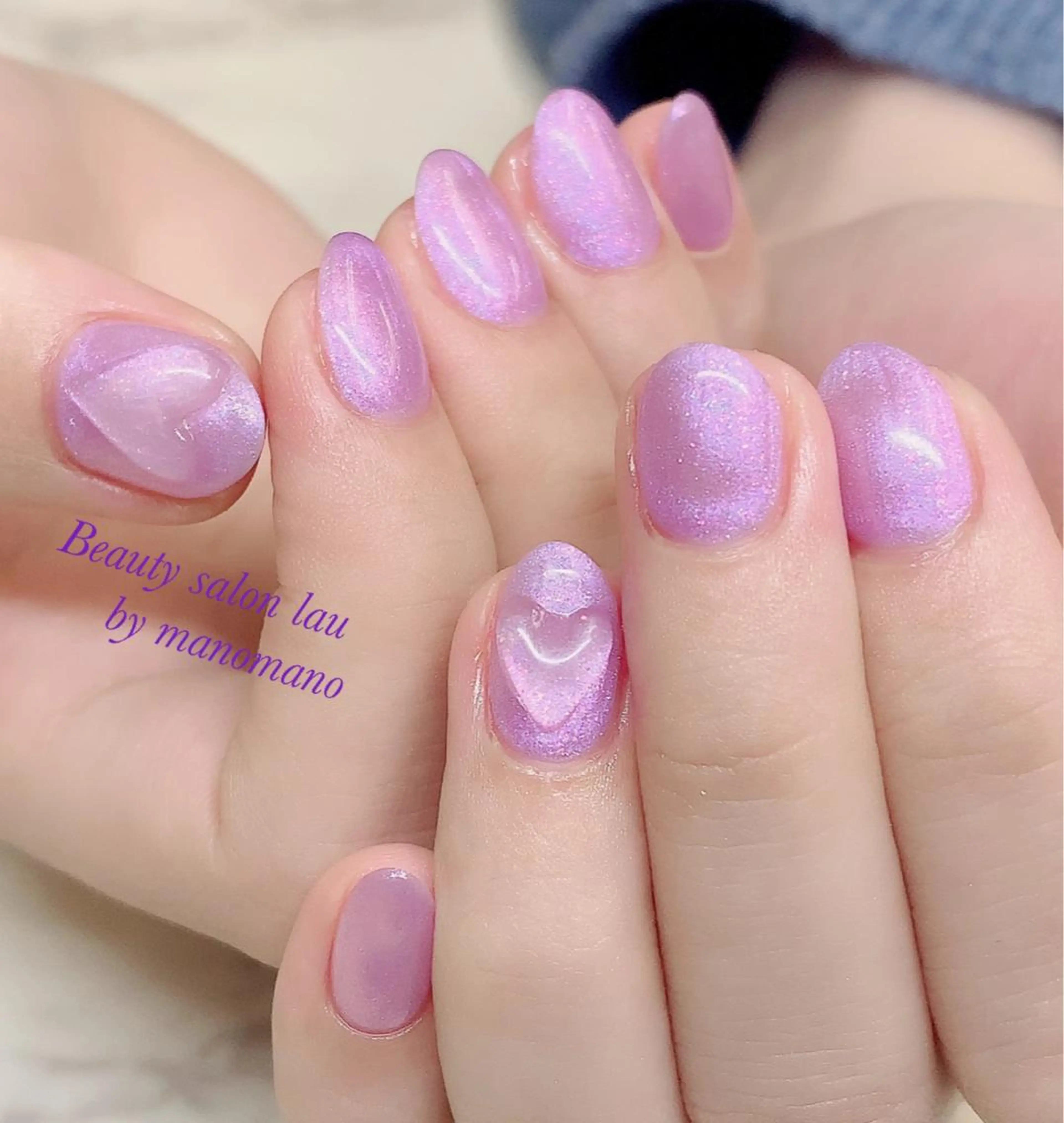 ネイル ラウバイマノマノ なかざとのネイルデザイン