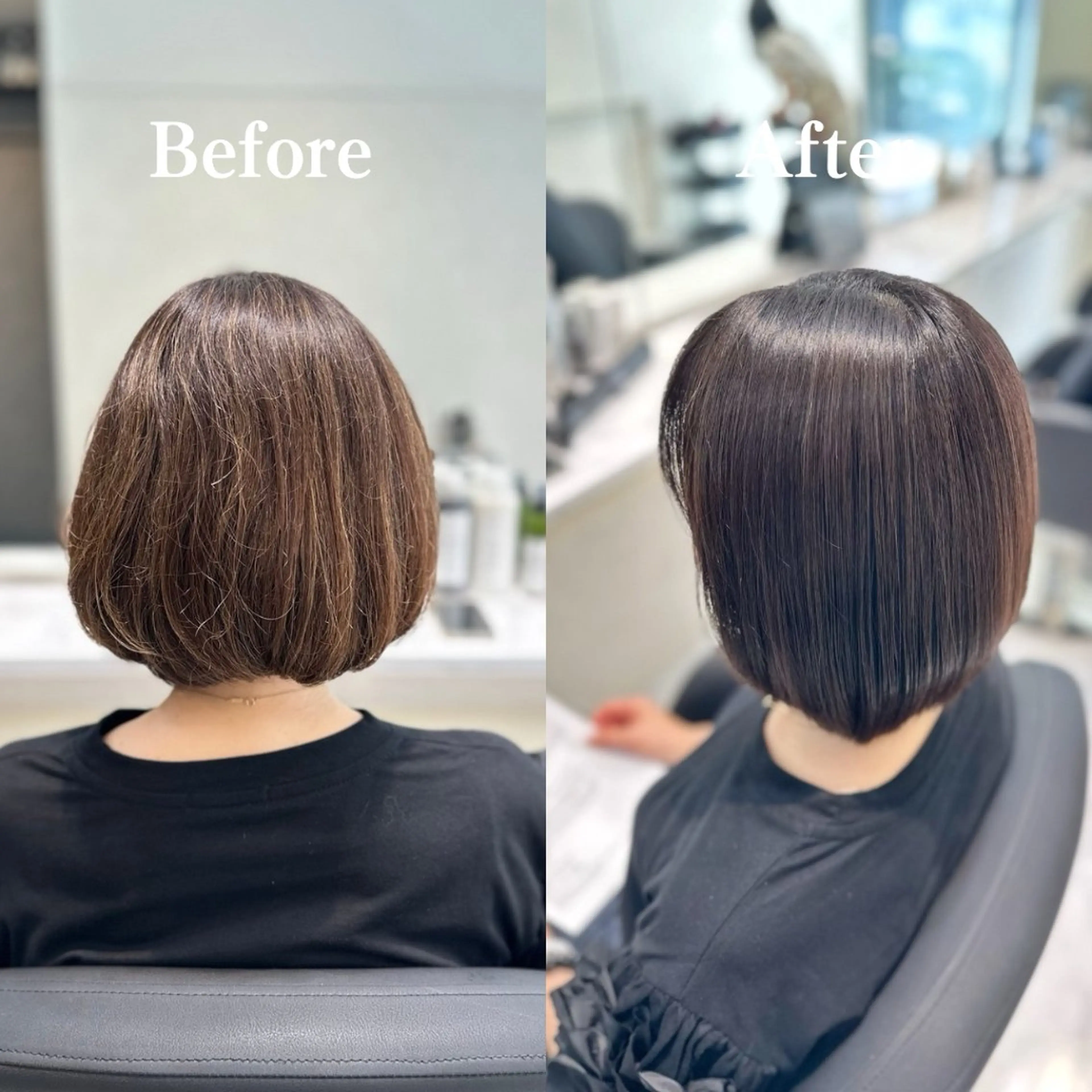 セミロング ヘアカラー トリートメント ヘッドスパ 髪質改善トリートメント&ヘッドスパ専門店LAPISUTA門前仲町所属・成川 陽介のヘアスタイル