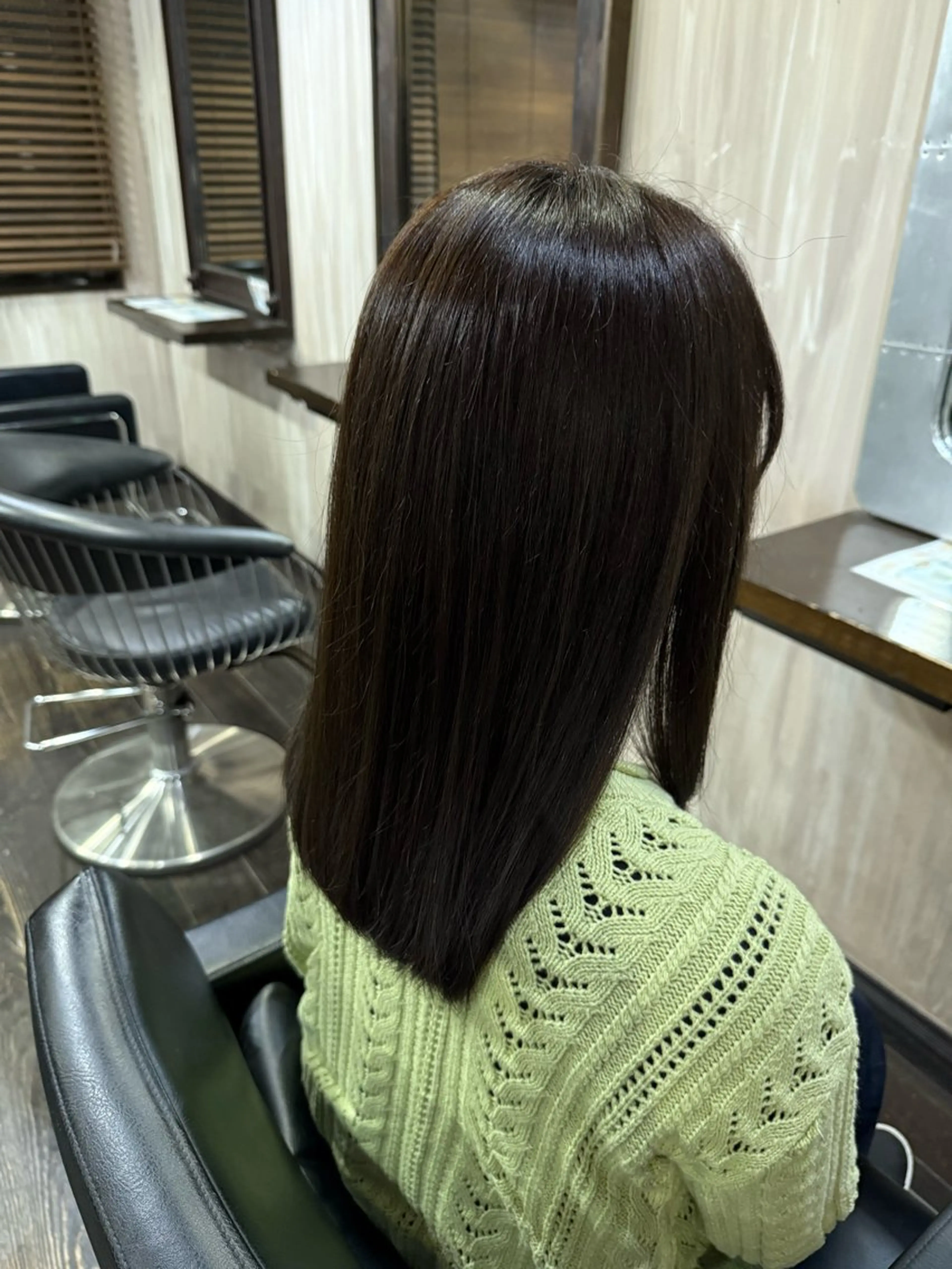 セミロング M.Fe's はるな 🖤メンズカット募集のヘアスタイル