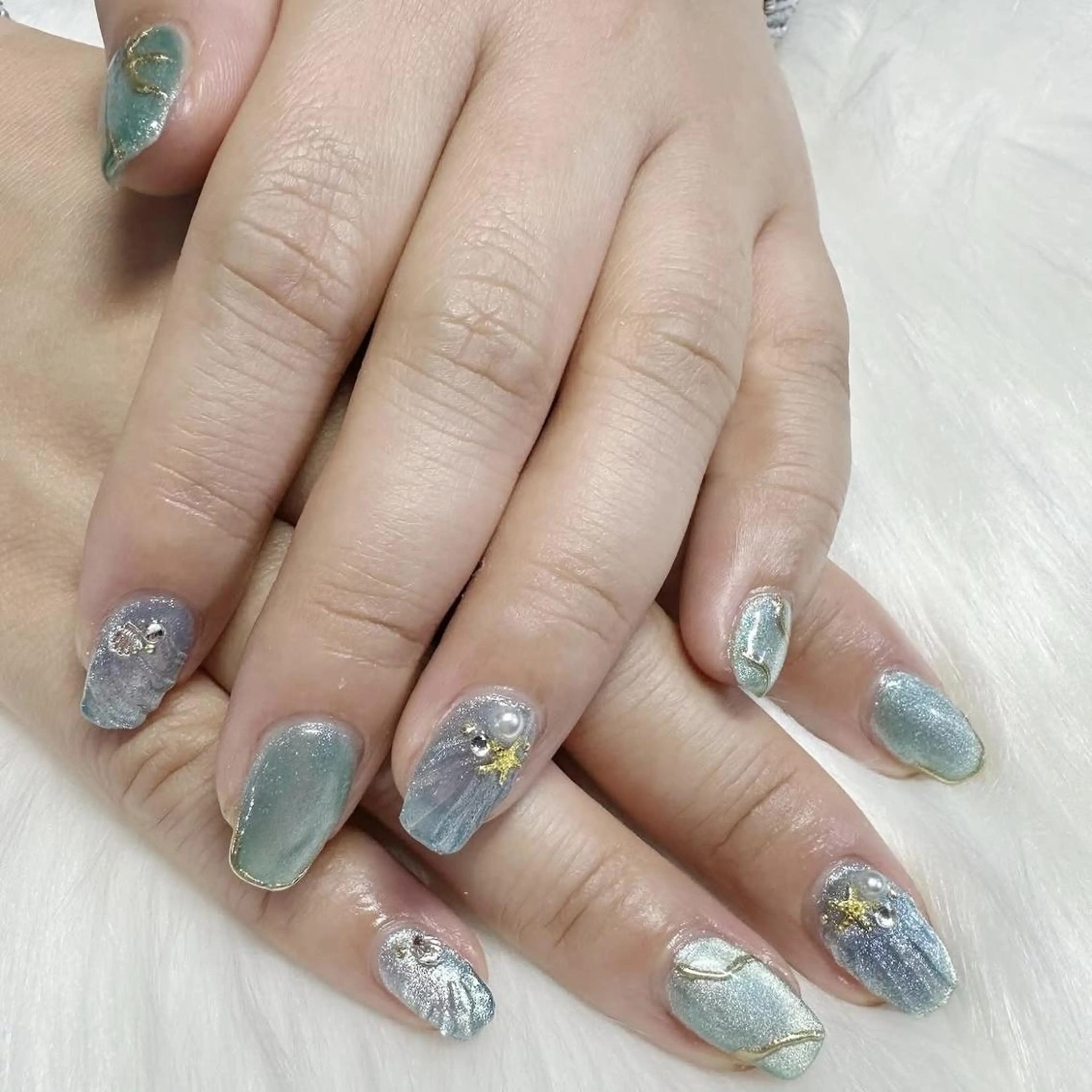 ネイル ハンドネイル ハンドケア ★ジェルネイル★ 伊勢崎【KARAT】のネイルデザイン