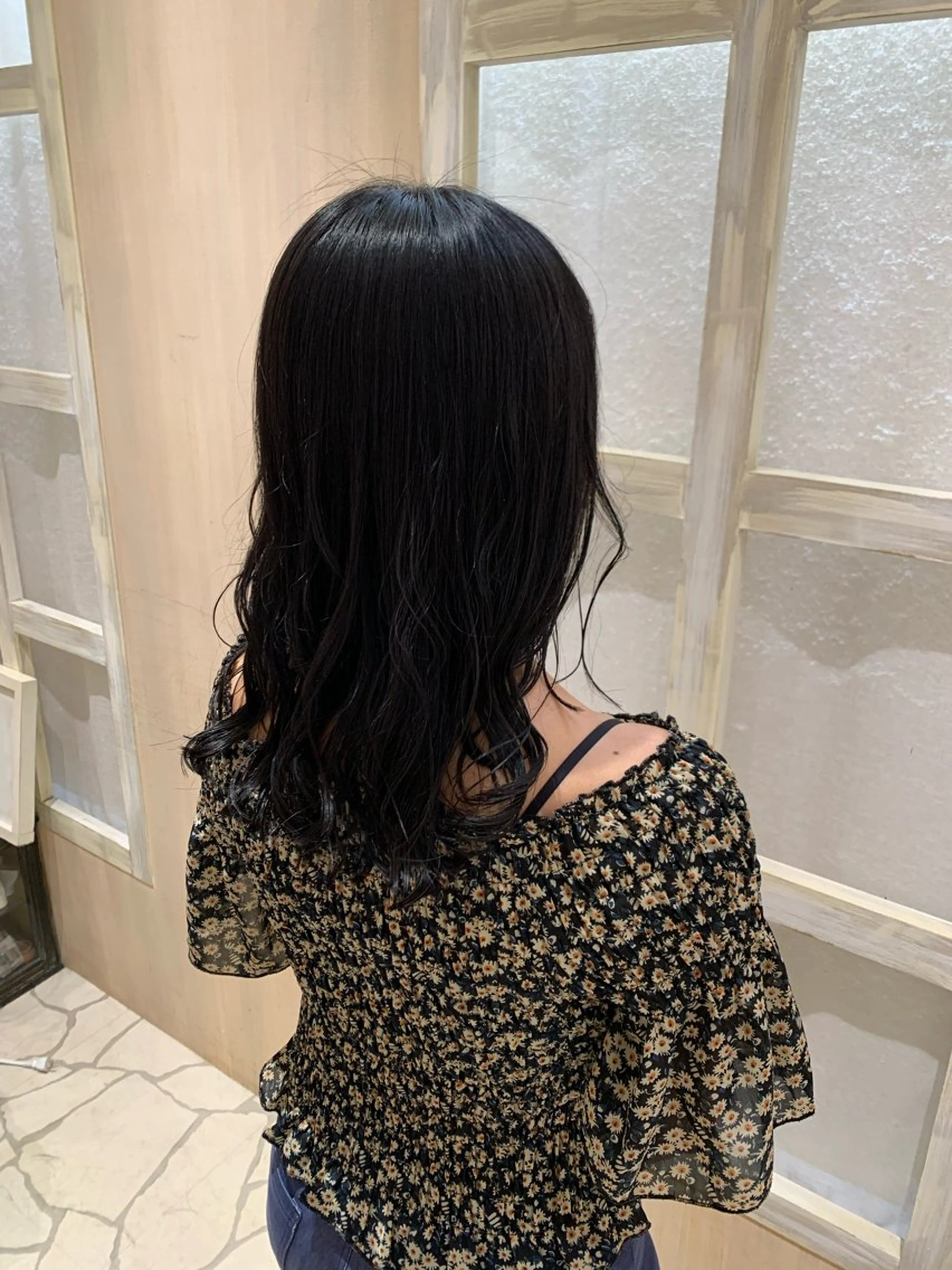 セミロング ハイトーンカラー/ ケアブリーチ🎀あやのヘアスタイル