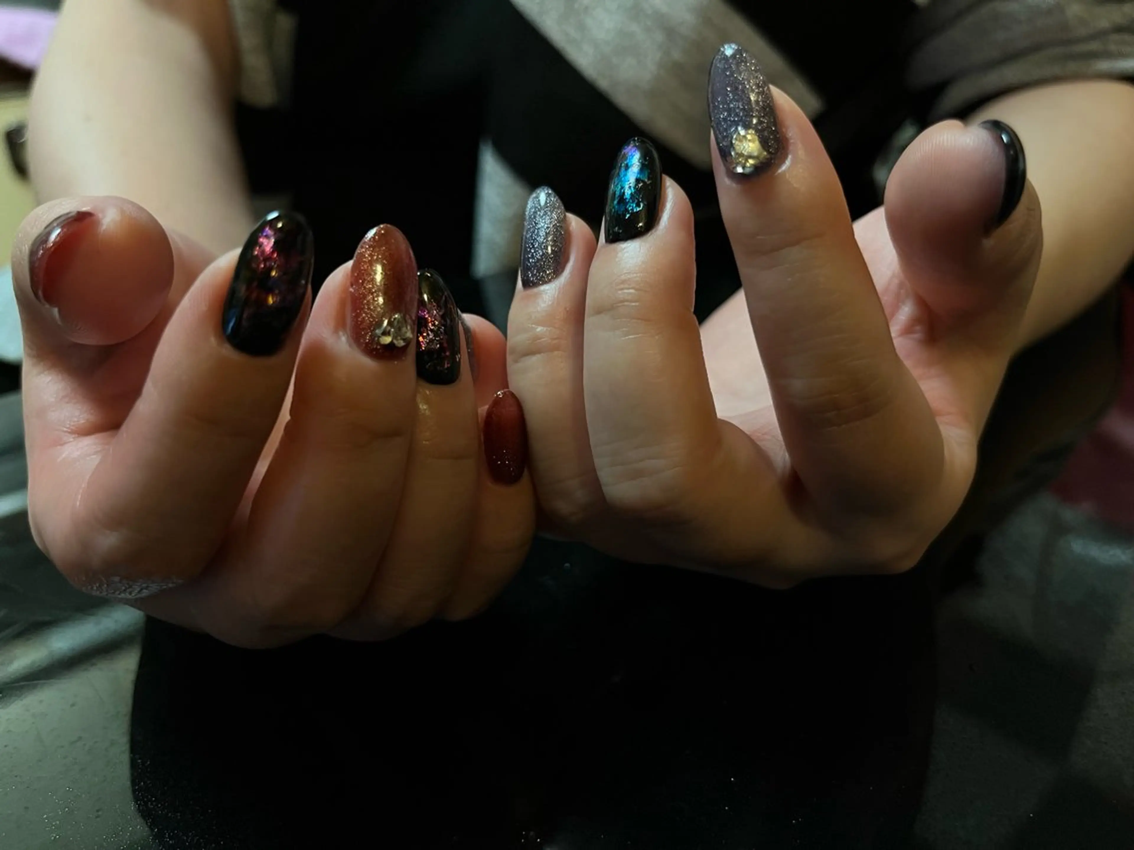 ネイル ジェルネイル マグネットネイル himitsukichi所属・himitsu kichiのネイルデザイン