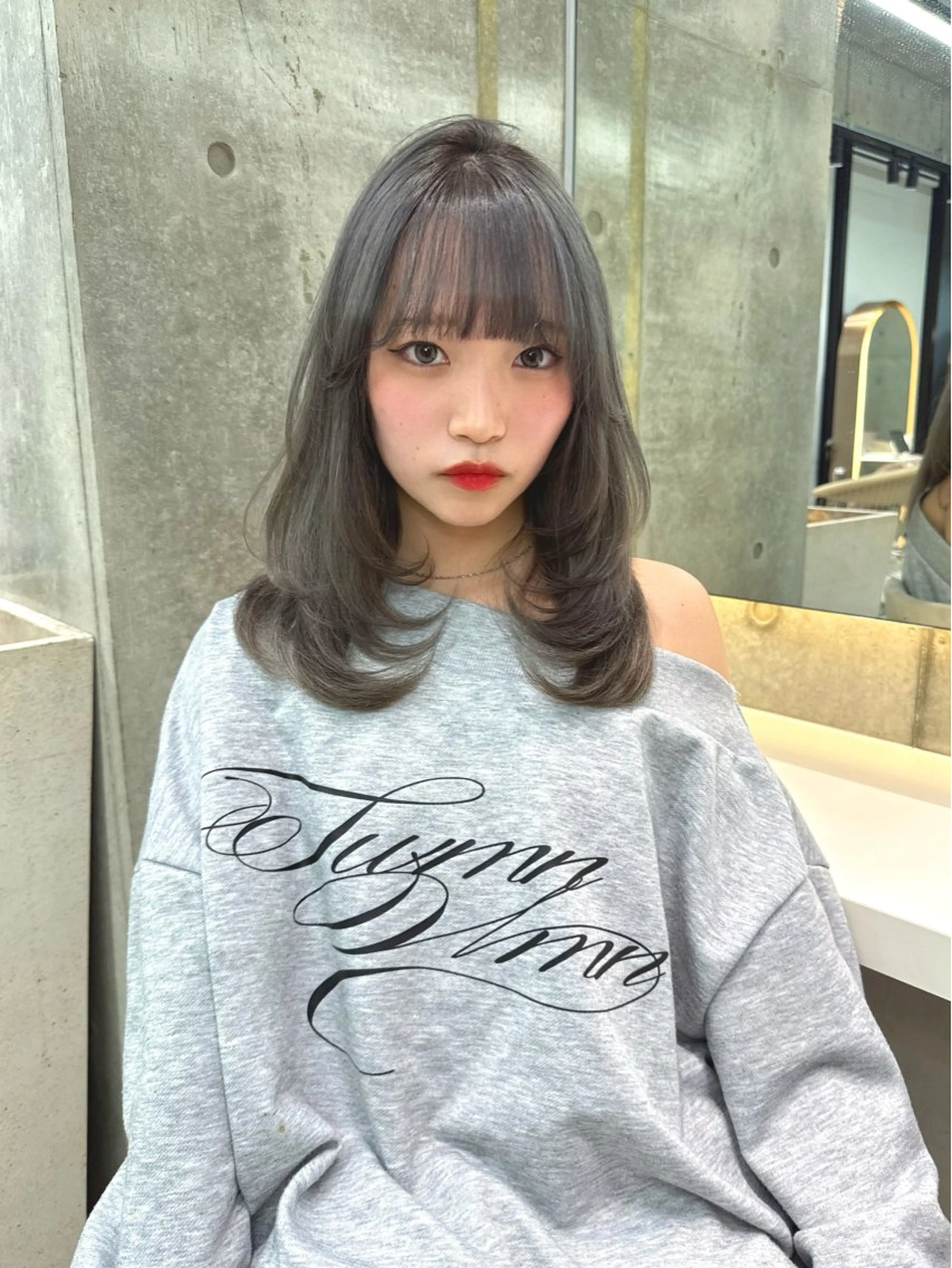 セミロング ゆーだい🇰🇷韓国 🇰🇷×髪質改善のヘアスタイル