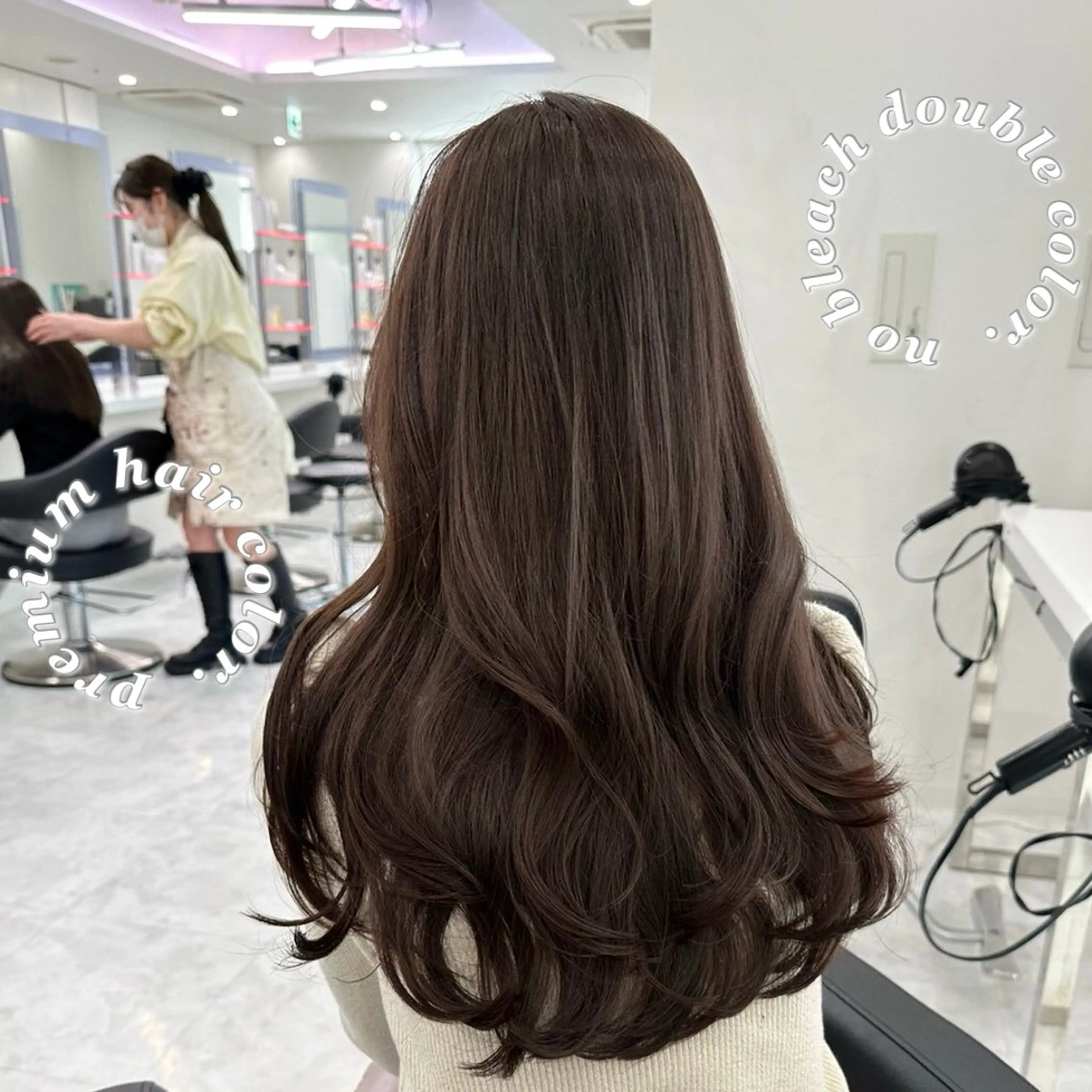 カラー Ma2Ri /ゆるふわ暖色カラーのヘアスタイル