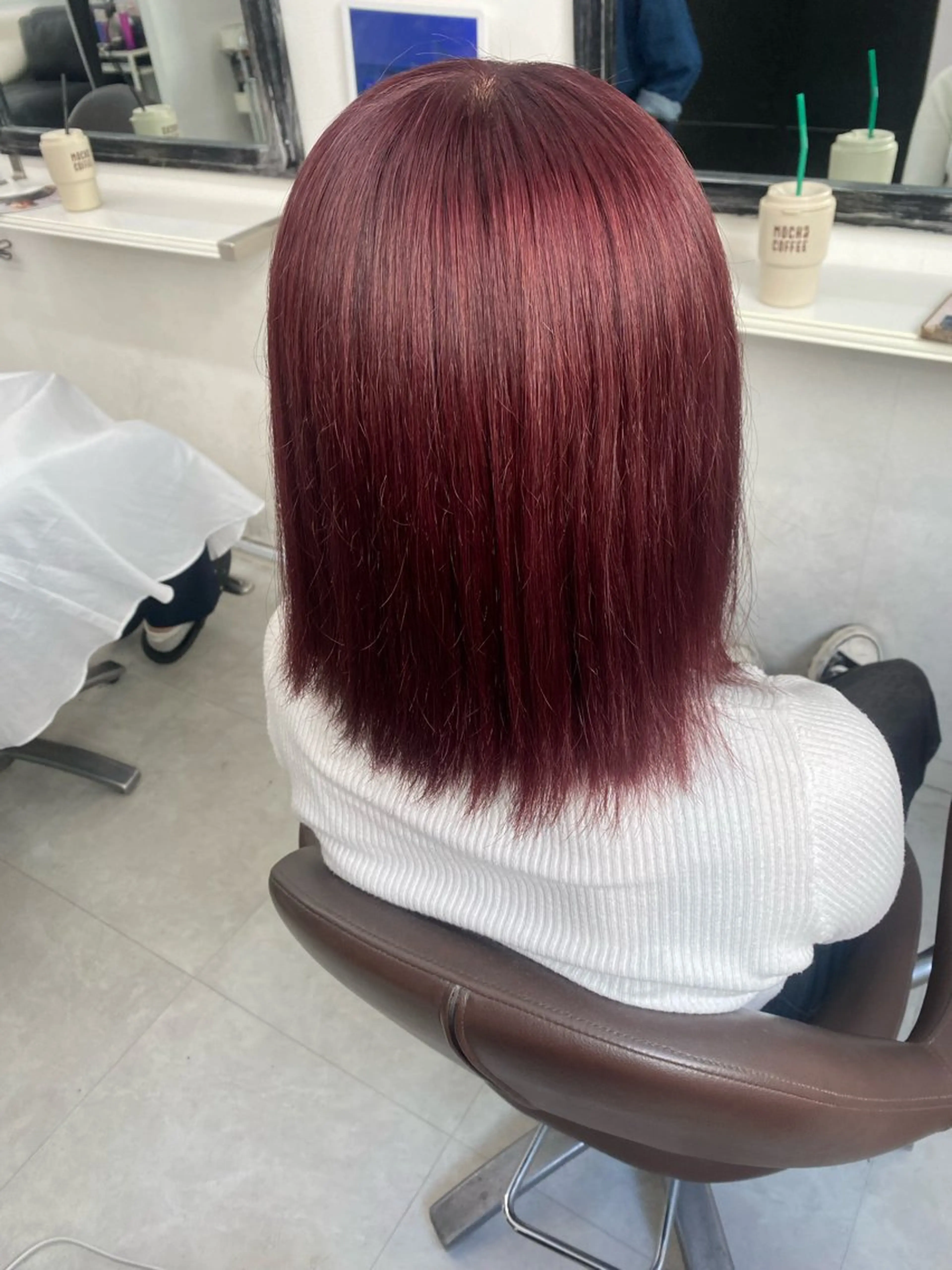 ショート ヘアカラー 田中 翔覇のヘアスタイル