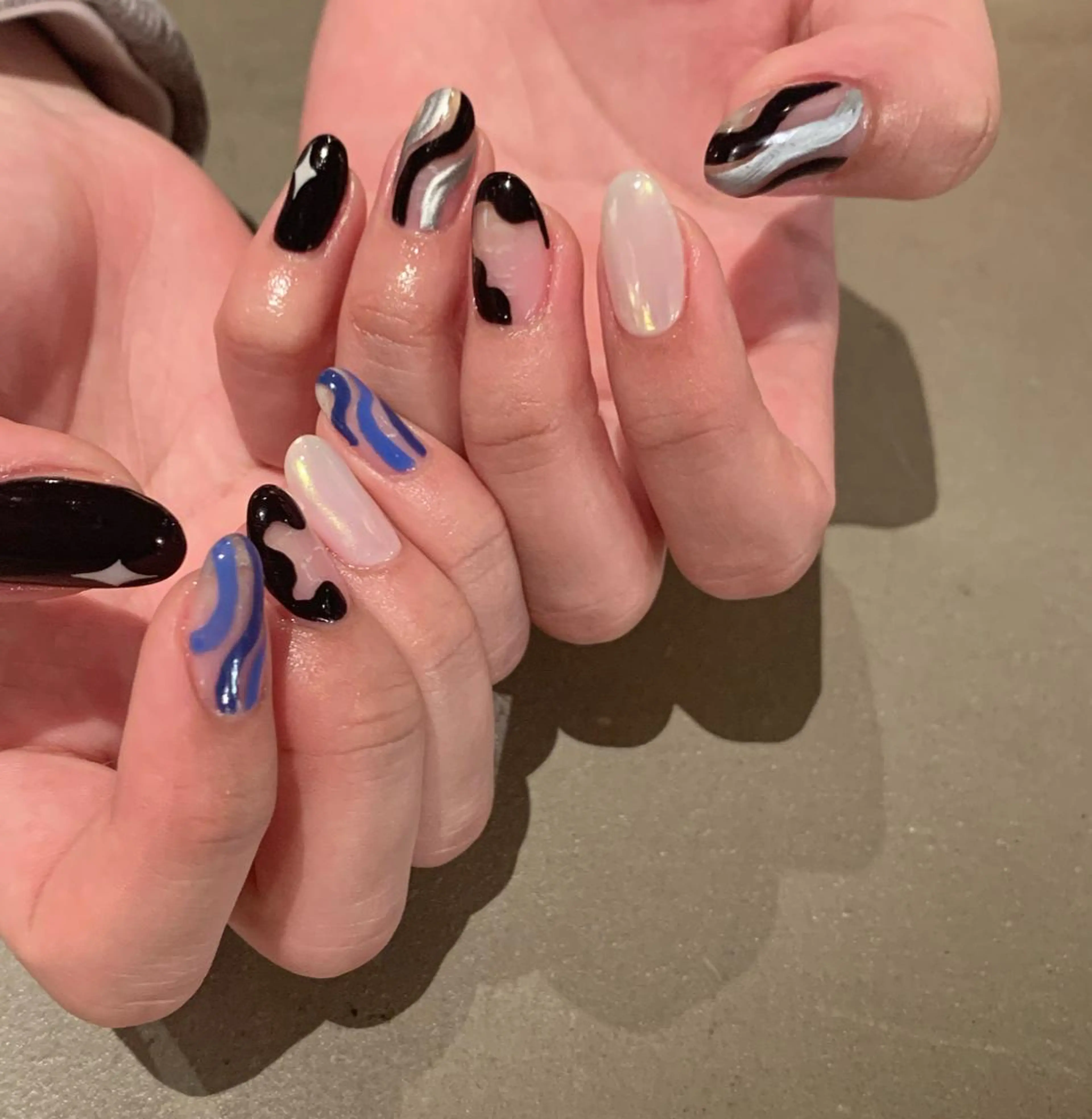 ネイル ハンドネイル にしぐち はるかのネイルデザイン