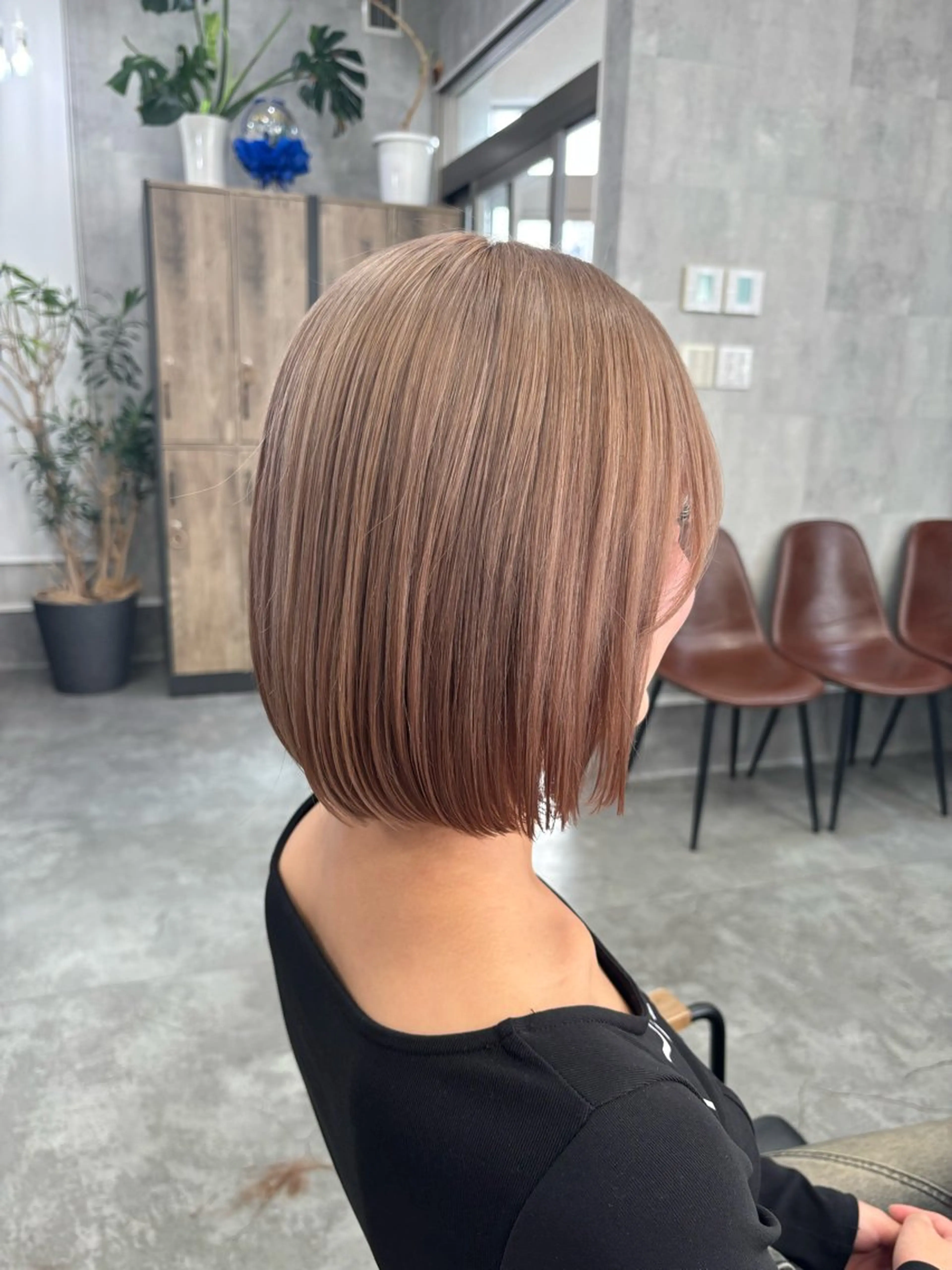 ショート ショートボブ ボブ 髪質改善 レイヤーカット ショートヘア 市毛 結菜のヘアスタイル