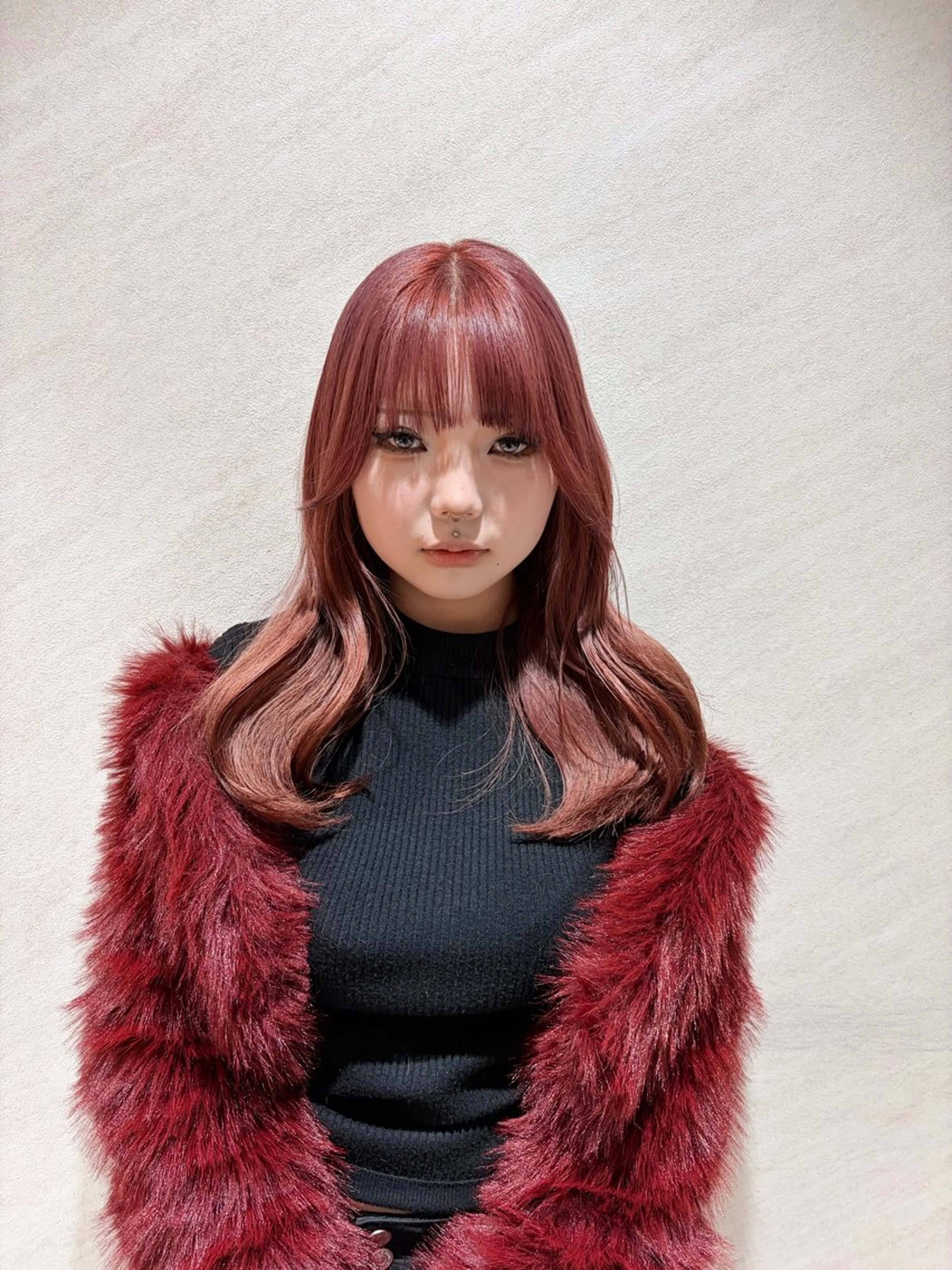 セミロング カラー ヘアカラー 🌼似合わせカラー / Misaki🌼のヘアスタイル