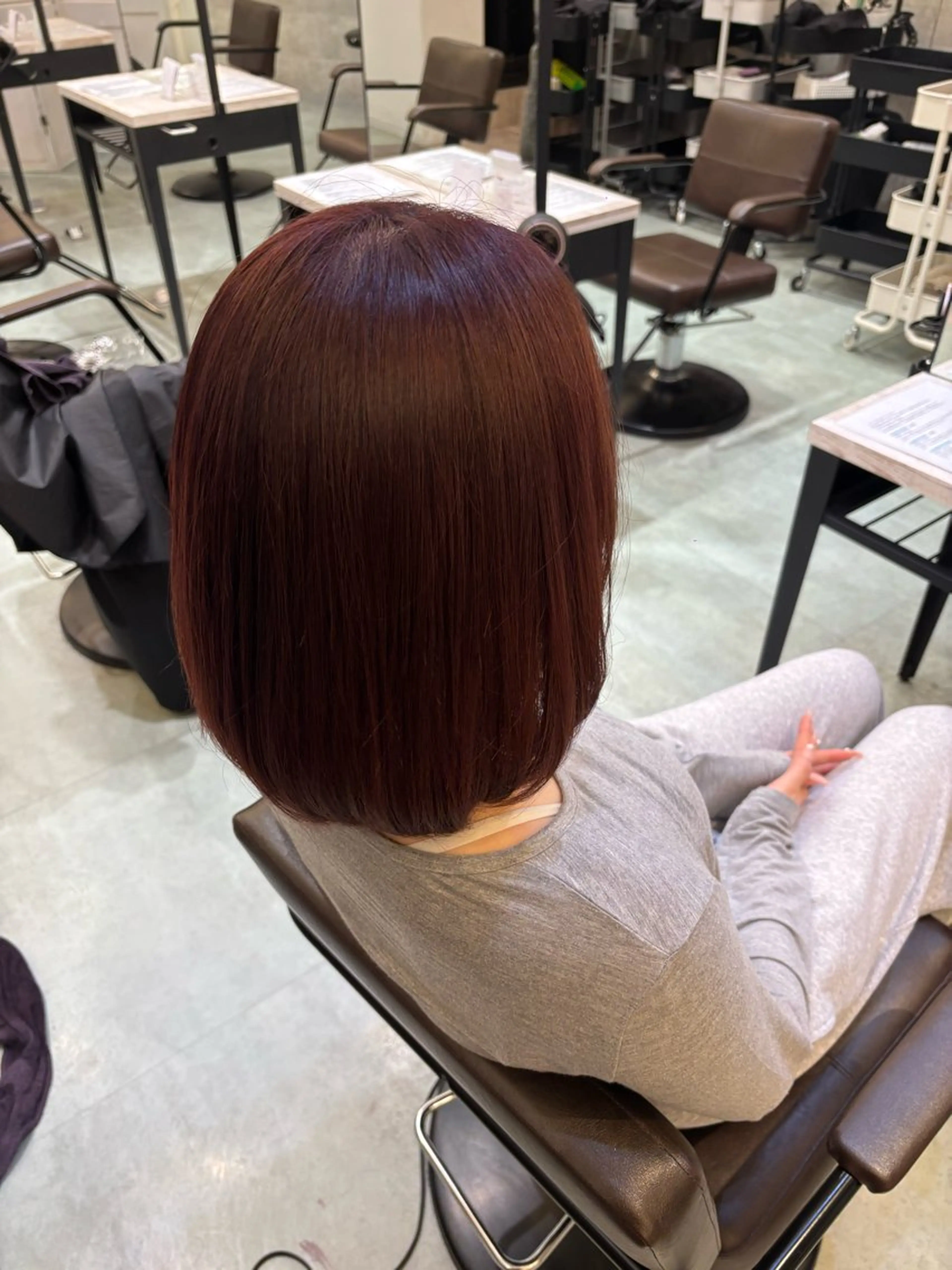 カラー loob Tokyo Arisa❤︎†のヘアスタイル