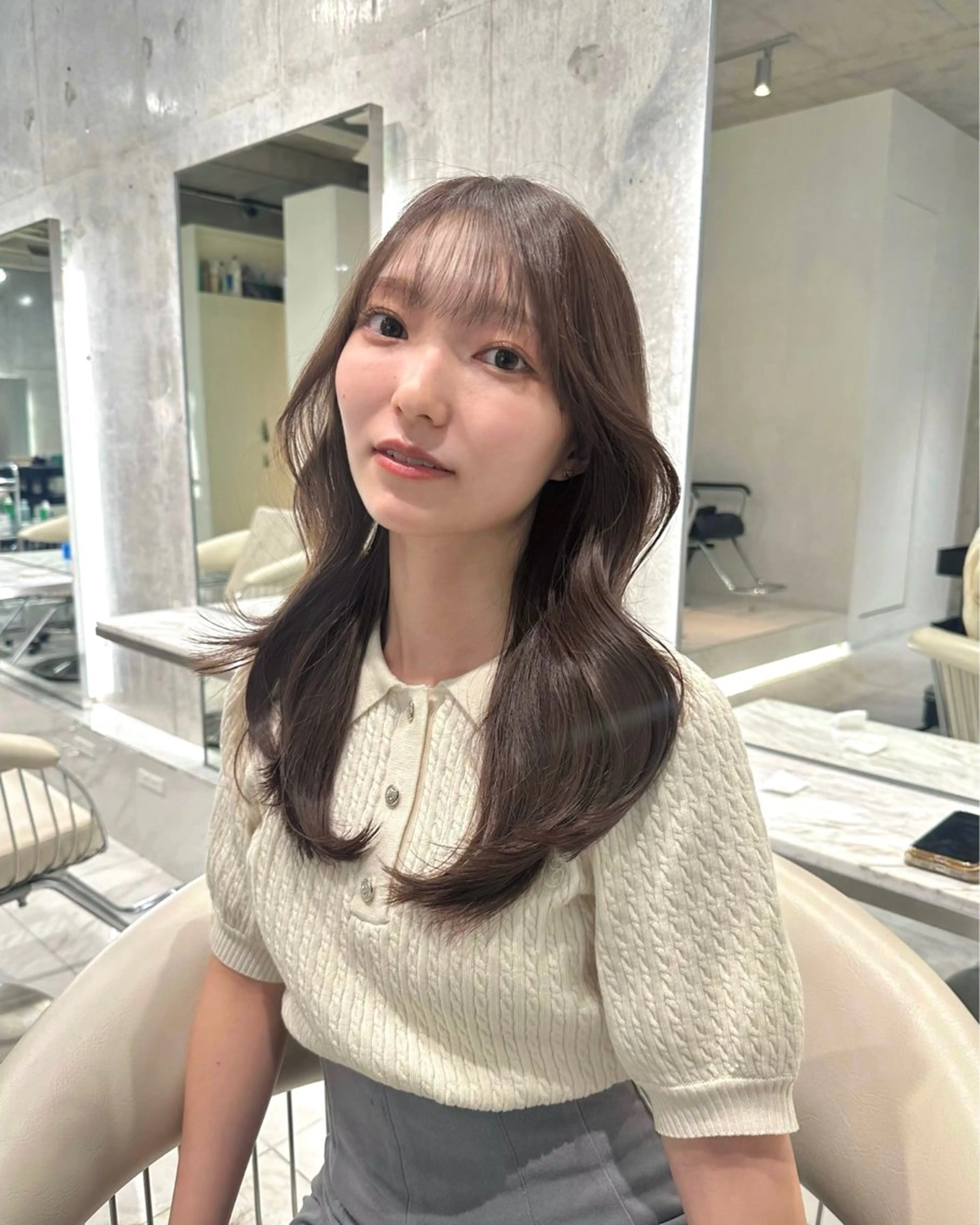 セミロング カラー ✨上品レディーなヘア スタイルへ✨髙木諒也のヘアスタイル