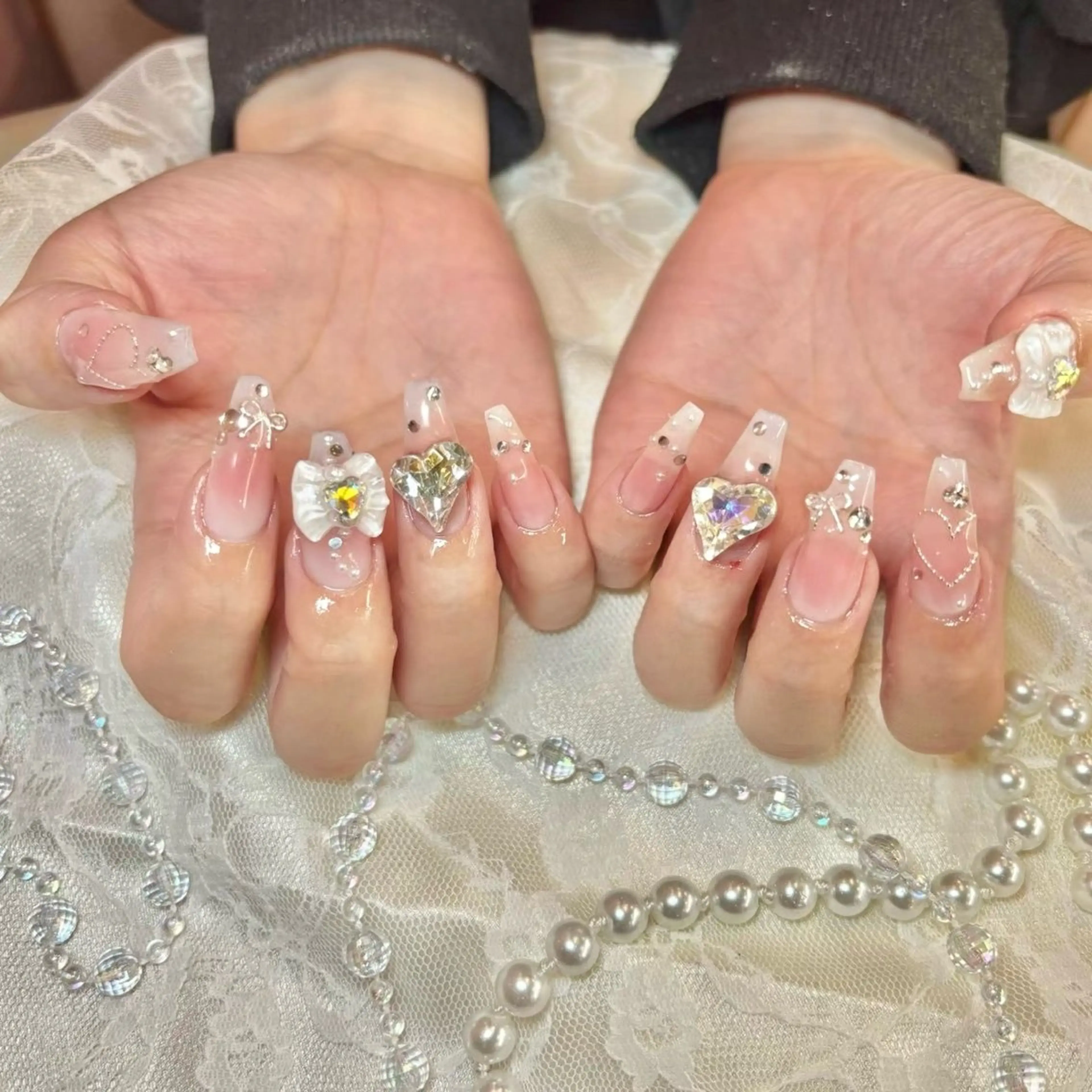ロング mionail 八木のネイルデザイン