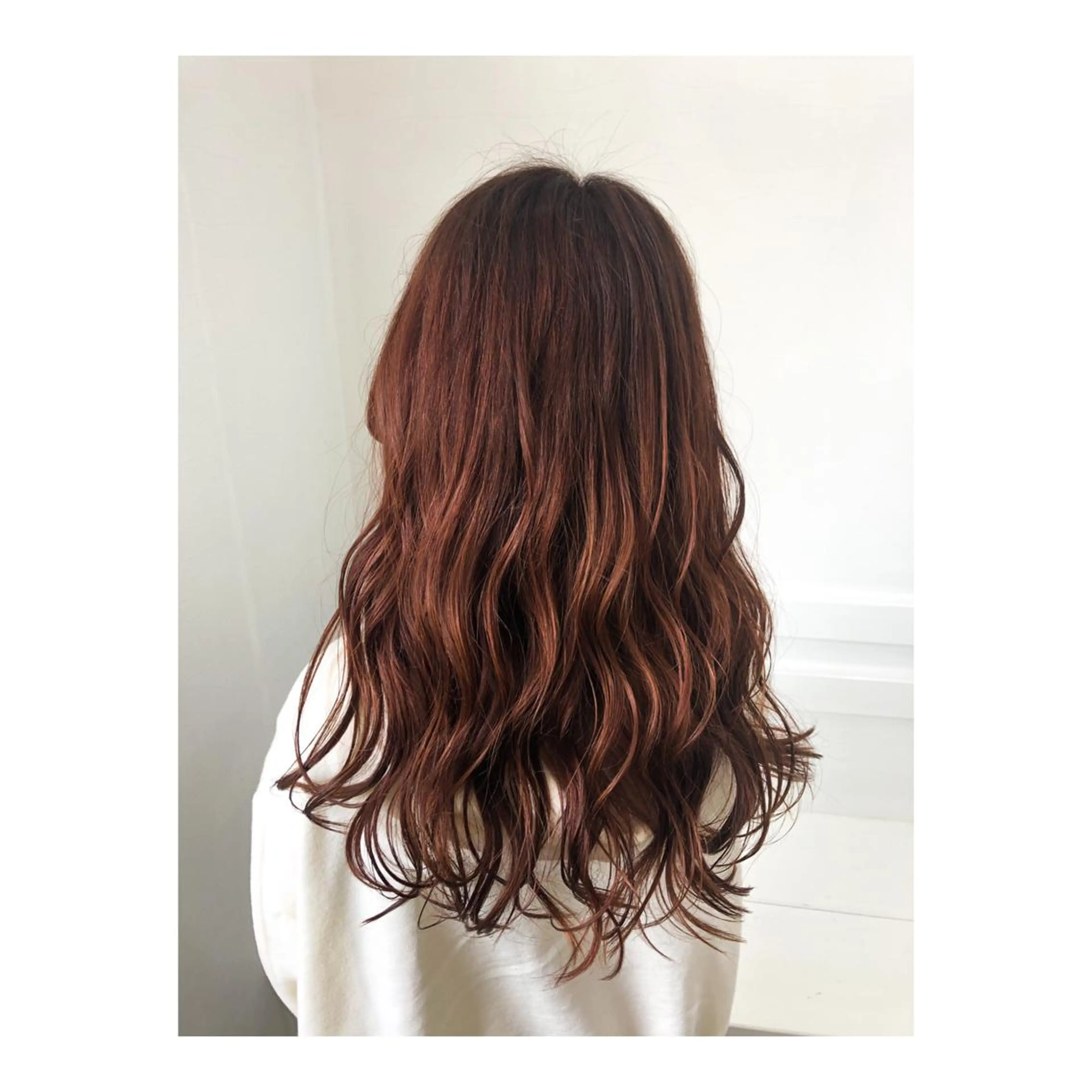 ロング カラー YUIMARL なつきのヘアスタイル