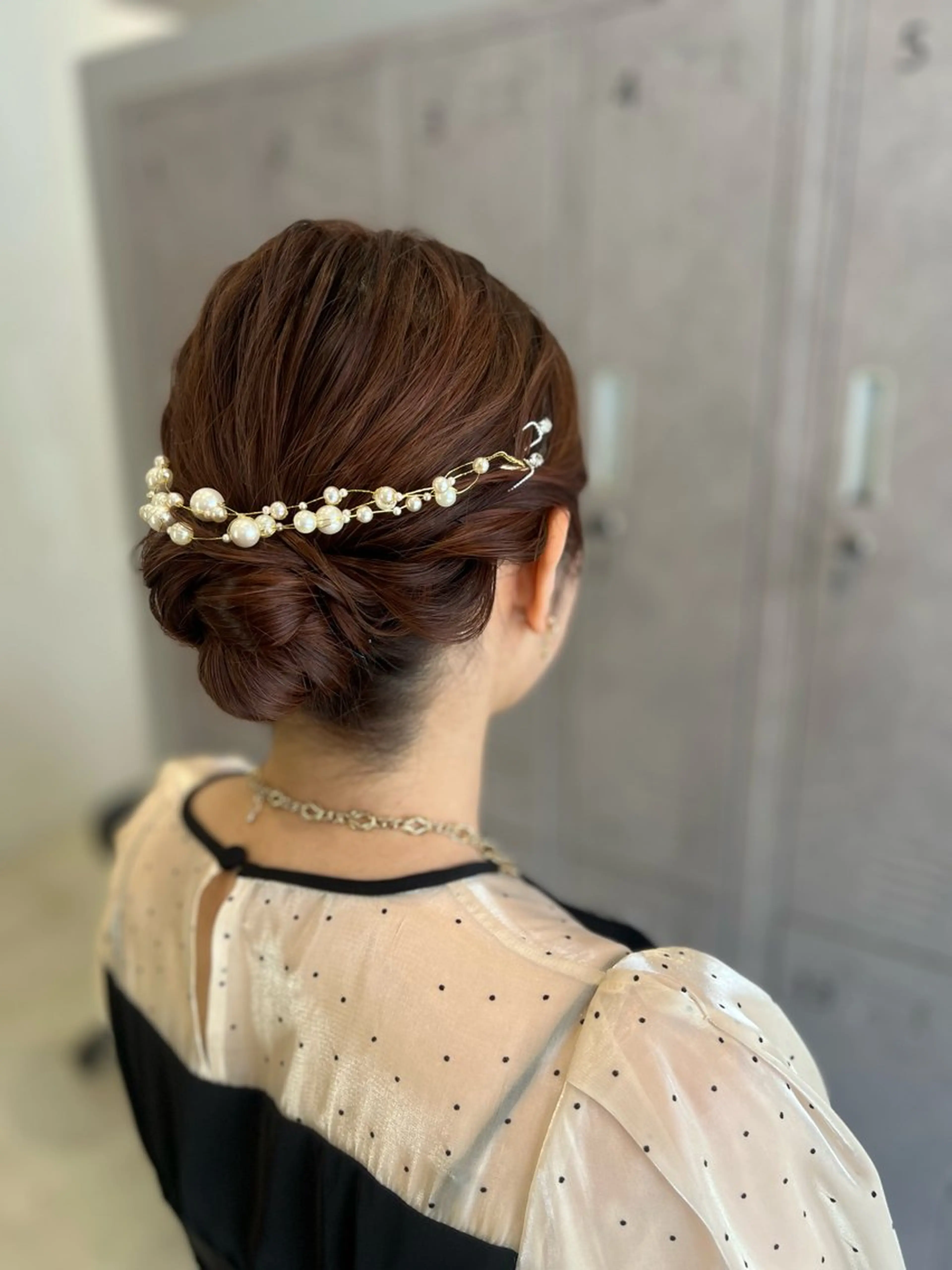 ヘアアレンジ ヘアセット 小池 夏美のヘアスタイル