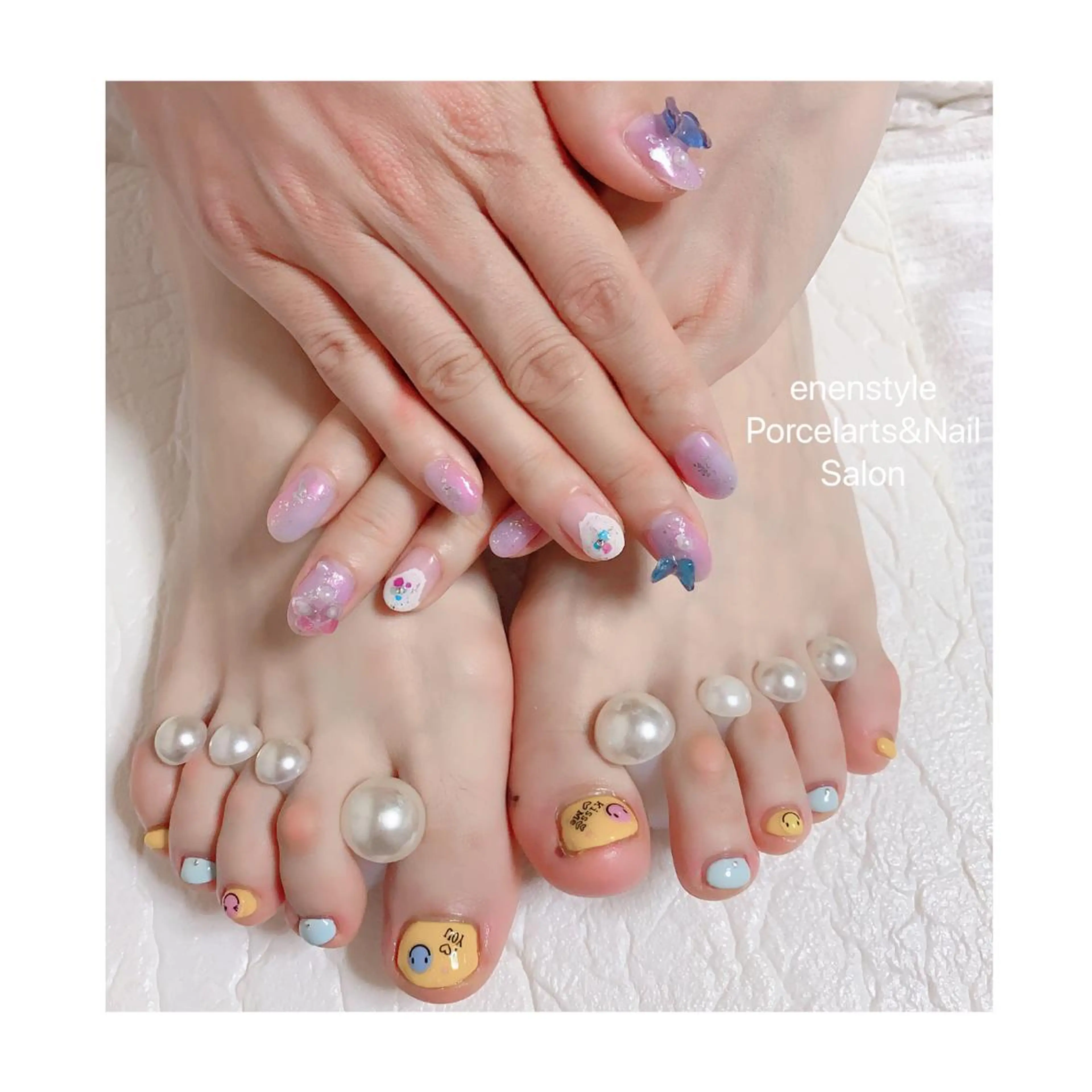 ミディアム ネイル ジェルネイル ニュアンスネイル オフィスネイル ワンカラーネイル パラジェル 👑enen style👑のネイルデザイン