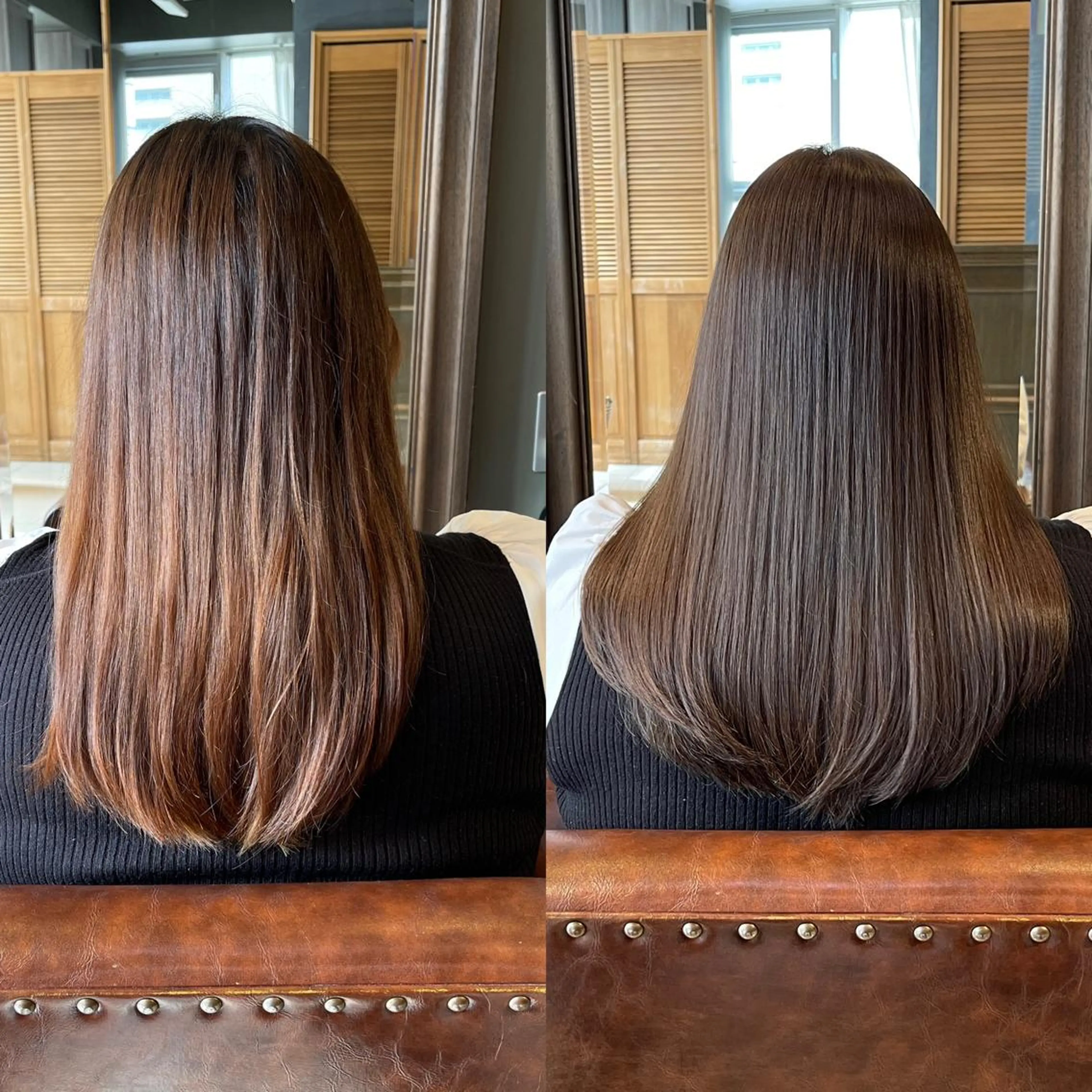 ロング 韓国風ヘア ロング 縮毛矯正 六本木縮毛矯正/髪質 改善/LOANA鈴木のヘアスタイル