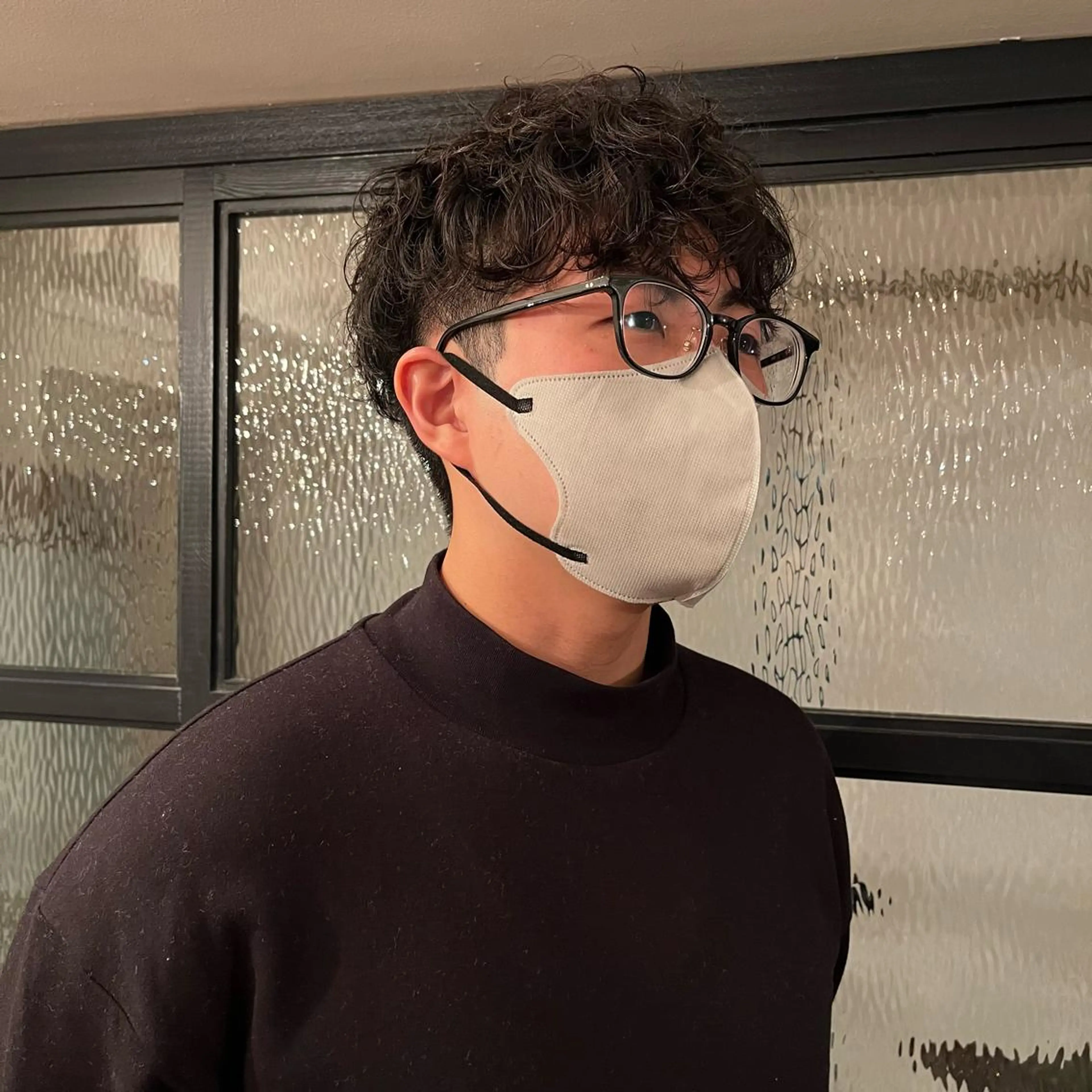 パーマ メンズ マッシュ メンズパーマ ツーブロック 🧸メンズカット 🧸conatsuのヘアスタイル