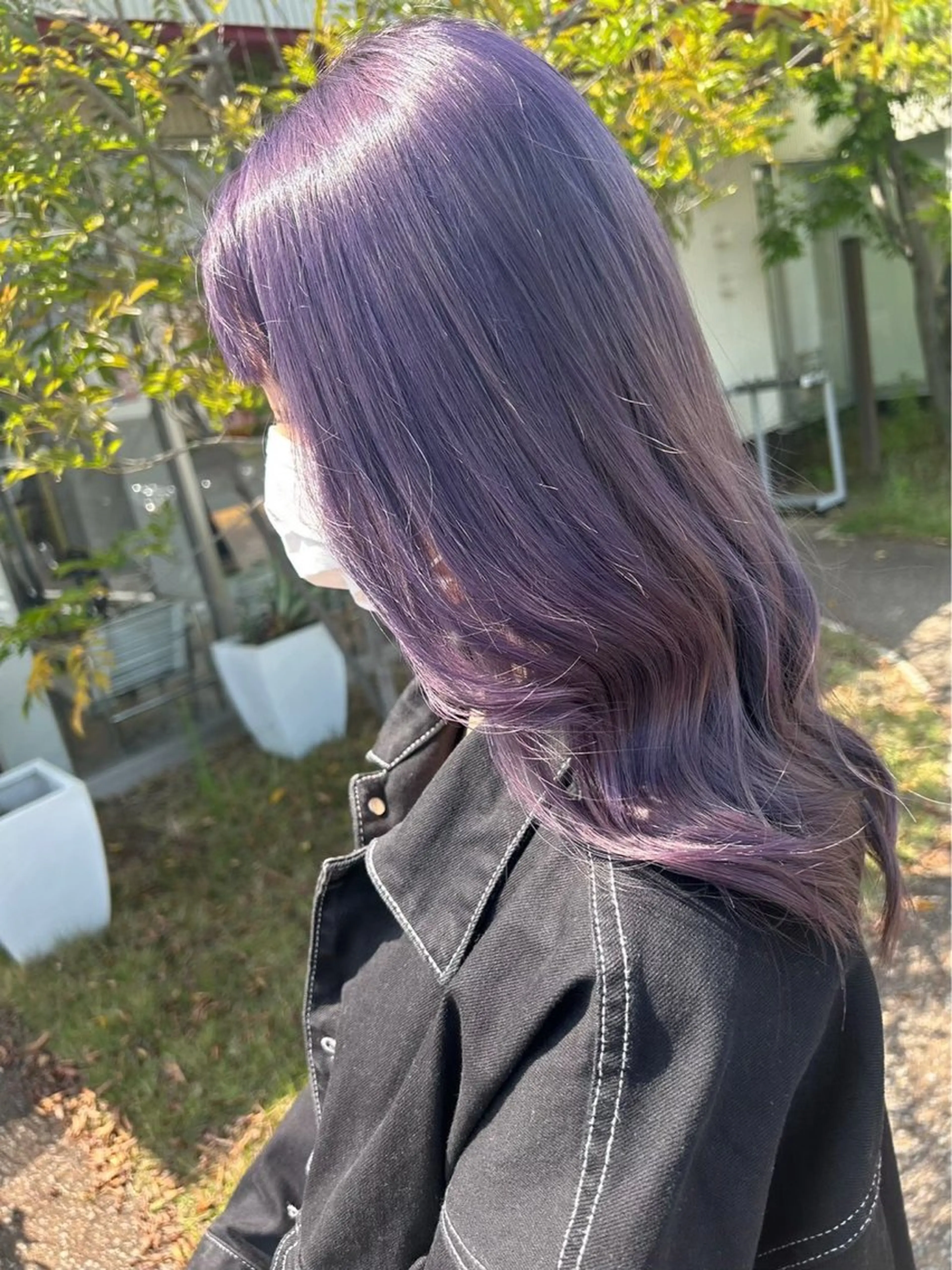 セミロング カラー ヘアアレンジ 学生限定メニュー あり‼️鈴木咲千😸のヘアスタイル