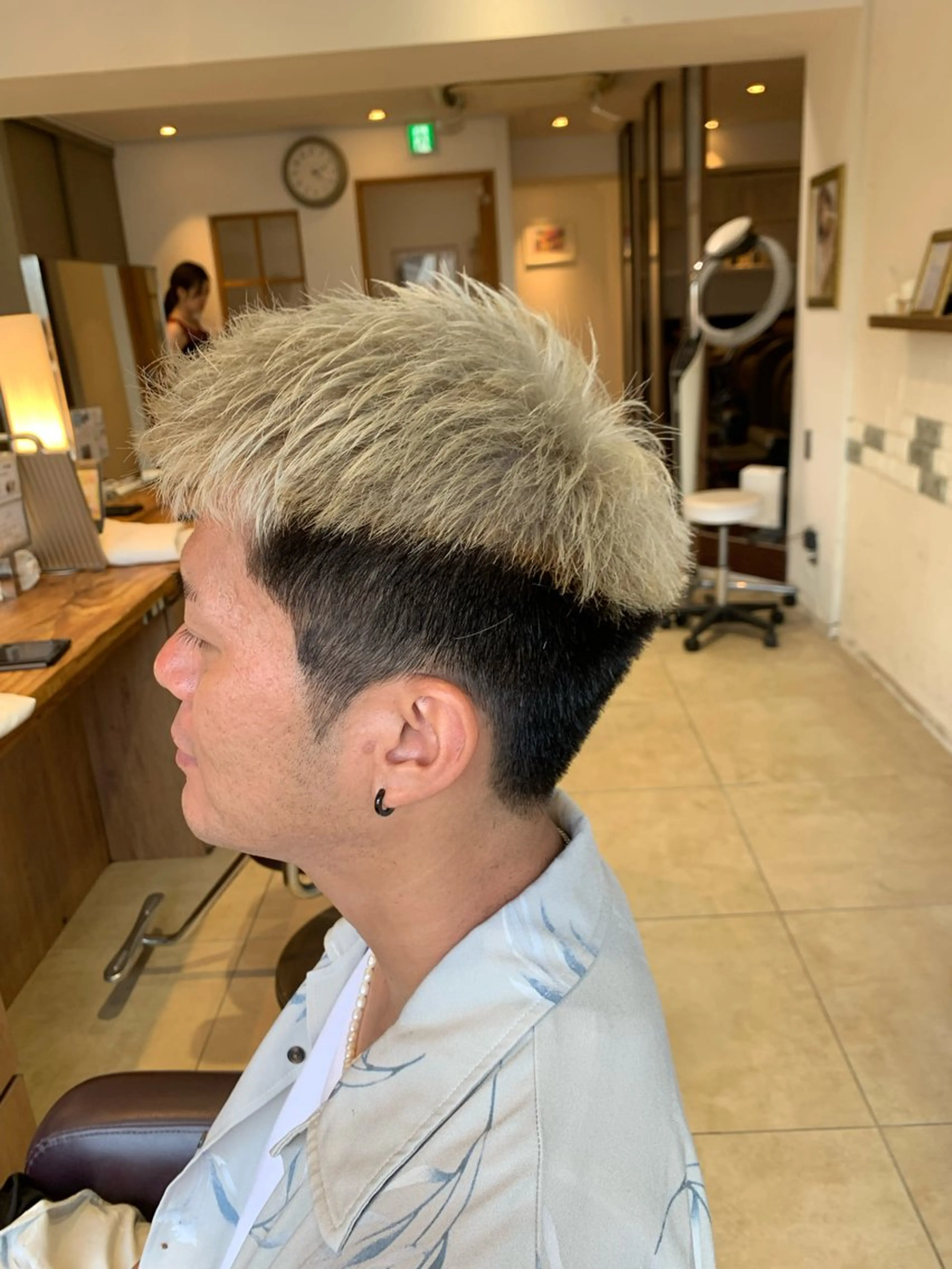 メンズ モヒカン ソフトモヒカン 庄司 沙羅のヘアスタイル