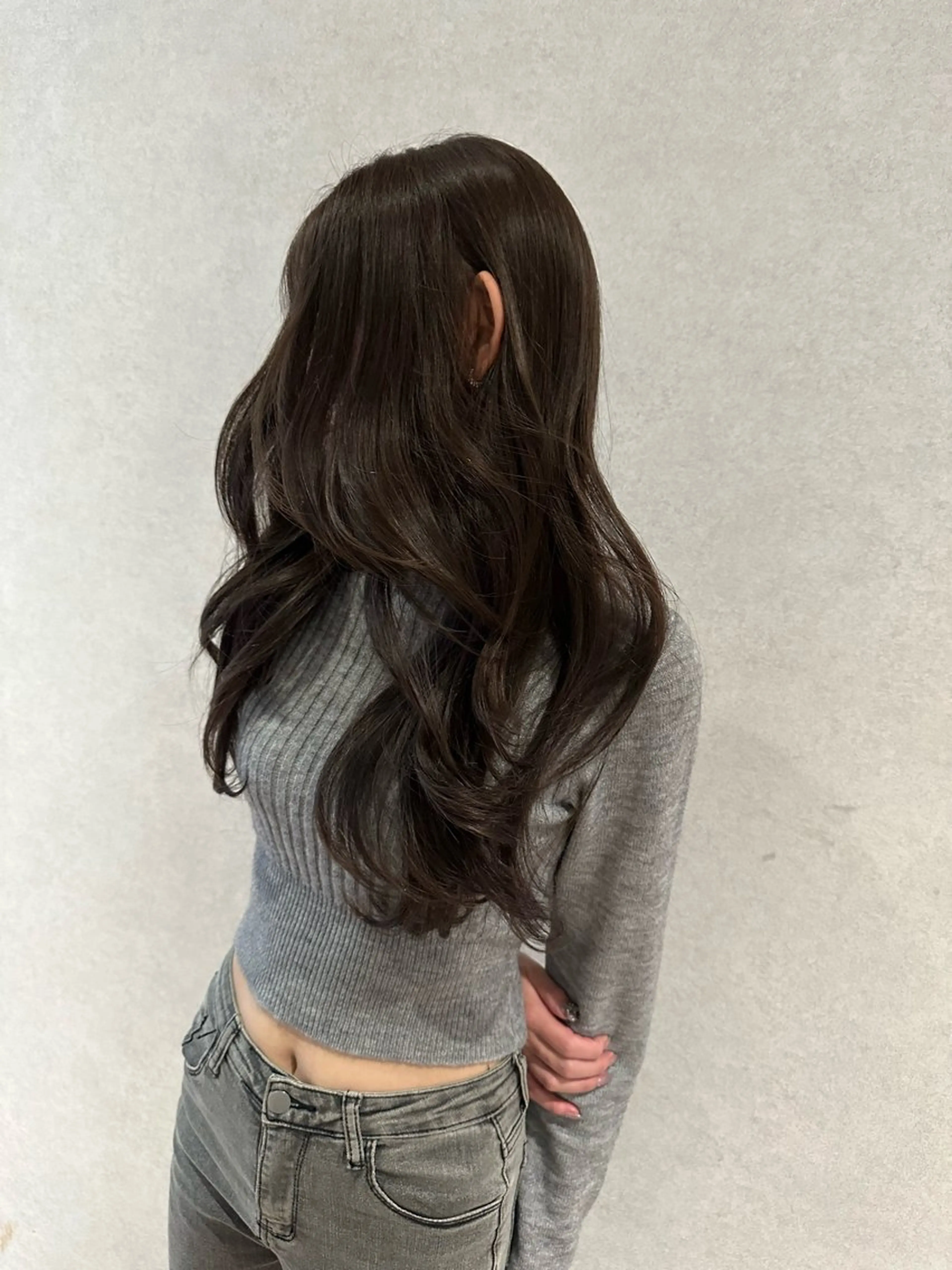 ロング カラー レイヤー/ハッシュ 渋谷/サッタのヘアスタイル