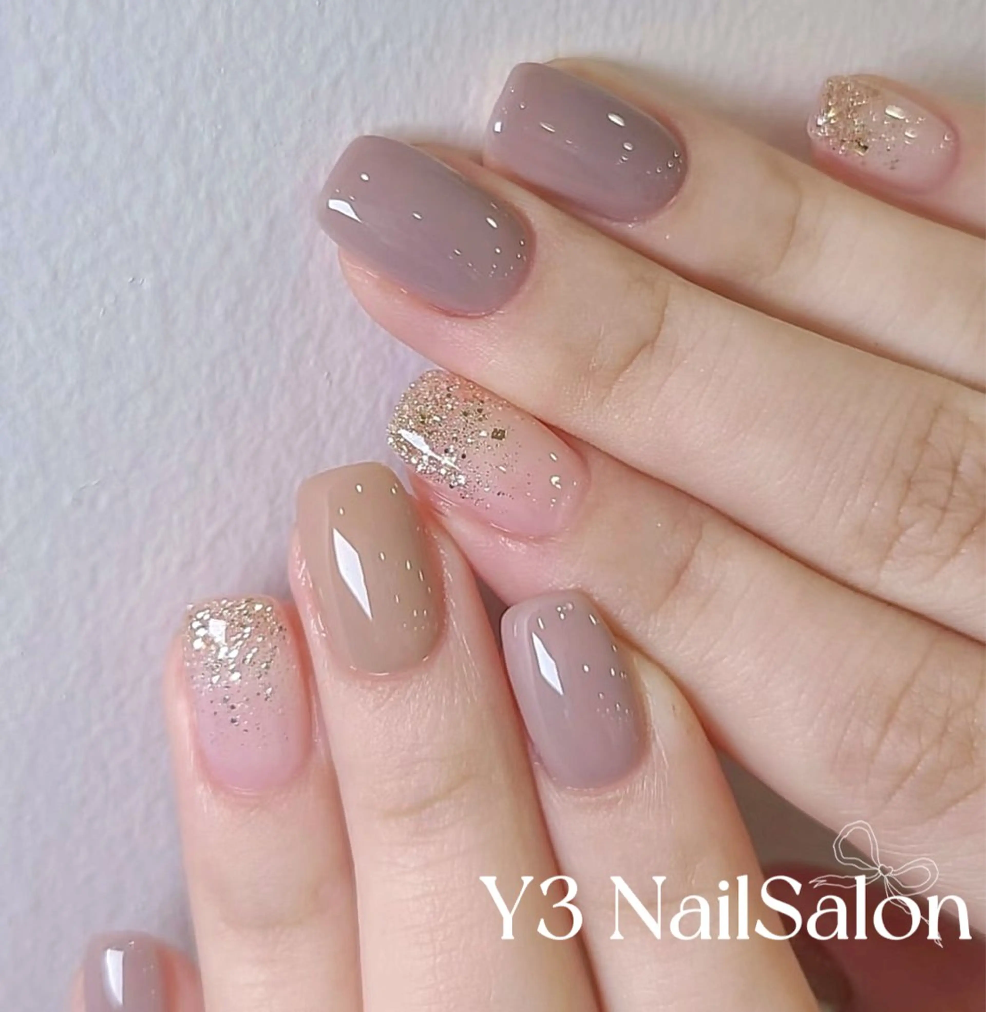 ネイル オフィスネイル シンプルネイル ハンドネイル Y3 NailSalonのネイルデザイン