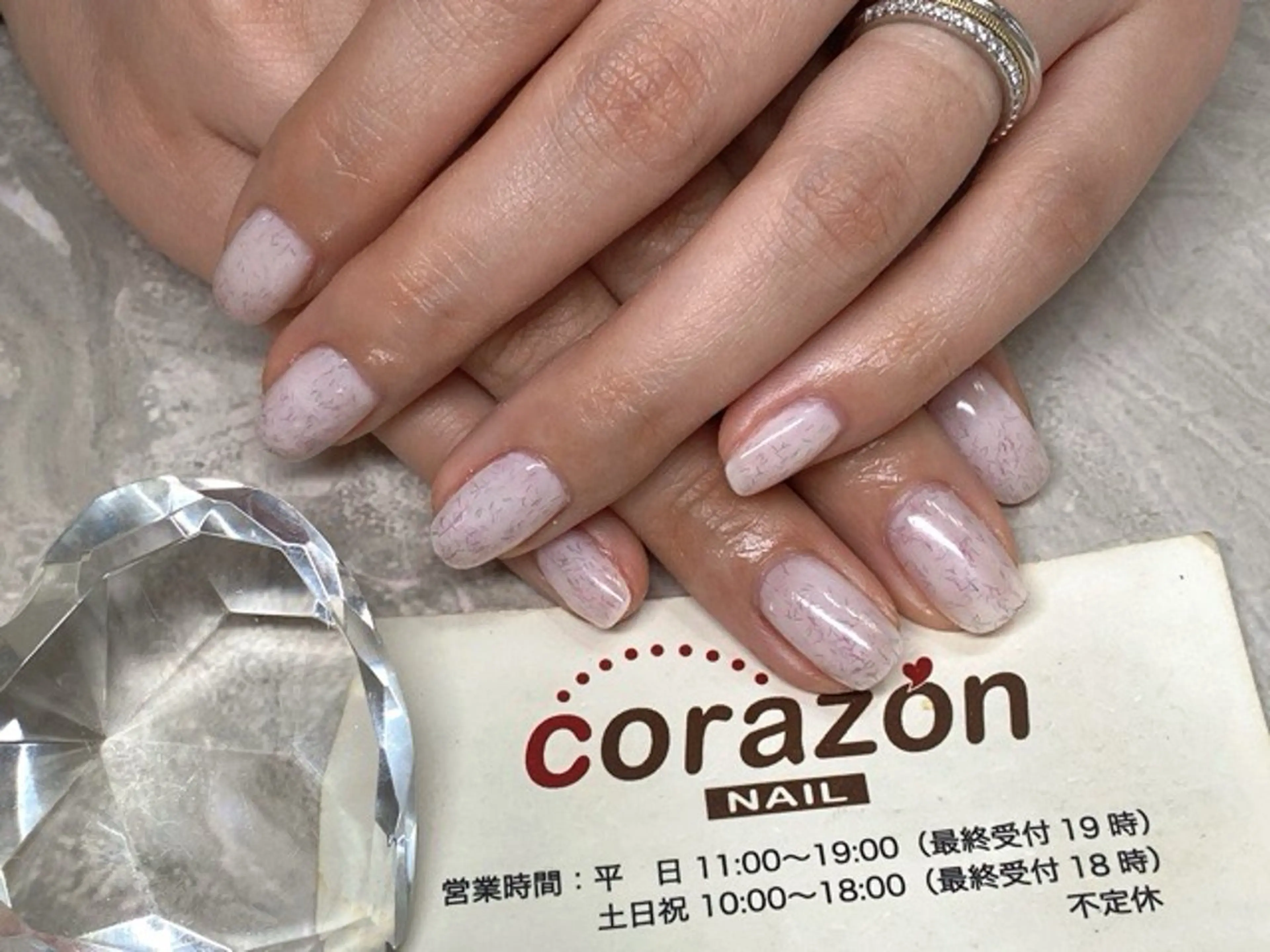 ネイル ジェルネイル ワンカラーネイル ホワイト corazon所属・ネイリスト aicoのネイルデザイン