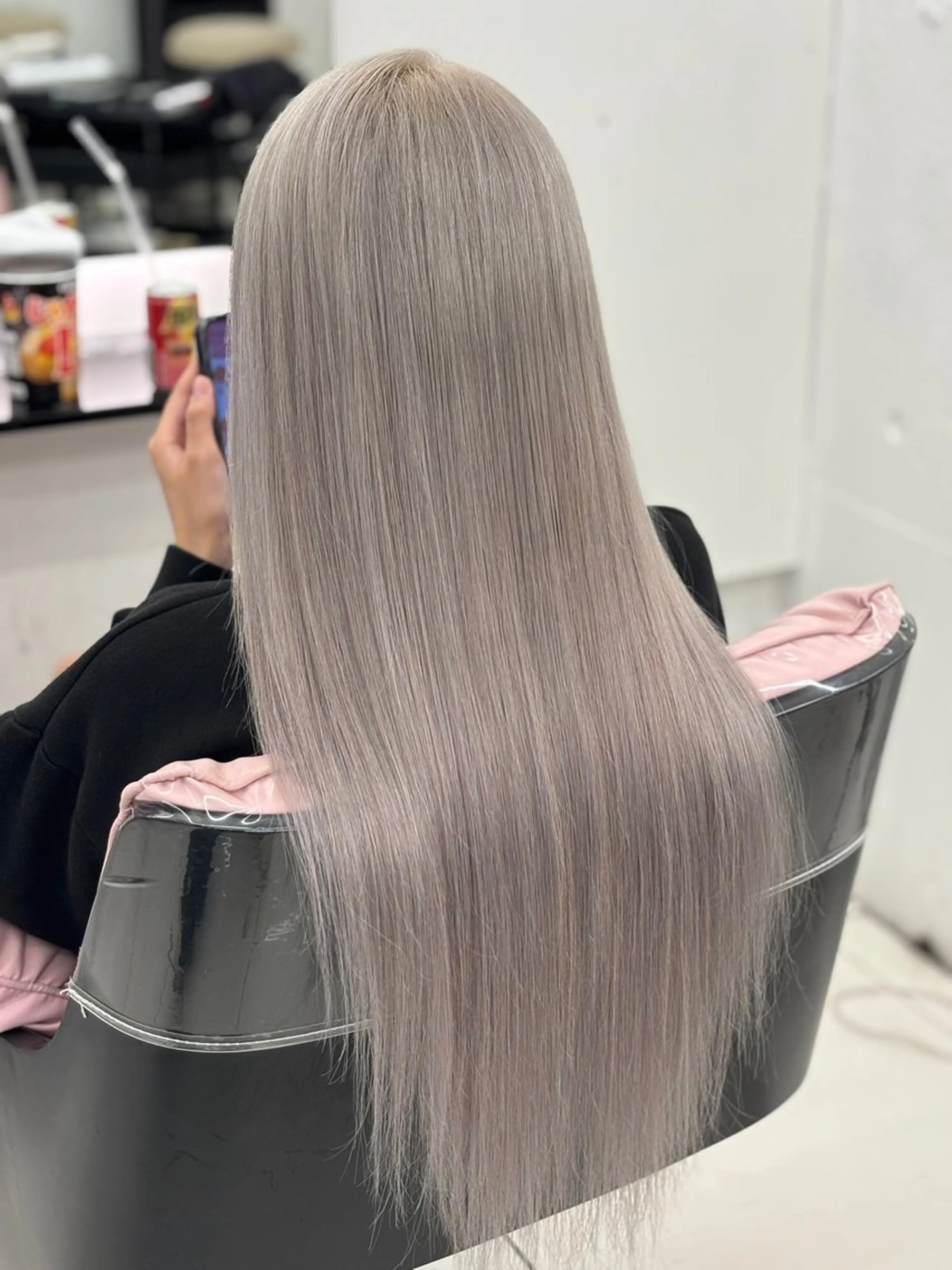 ロング ロング ヘアカラー 中村 海星のヘアスタイル