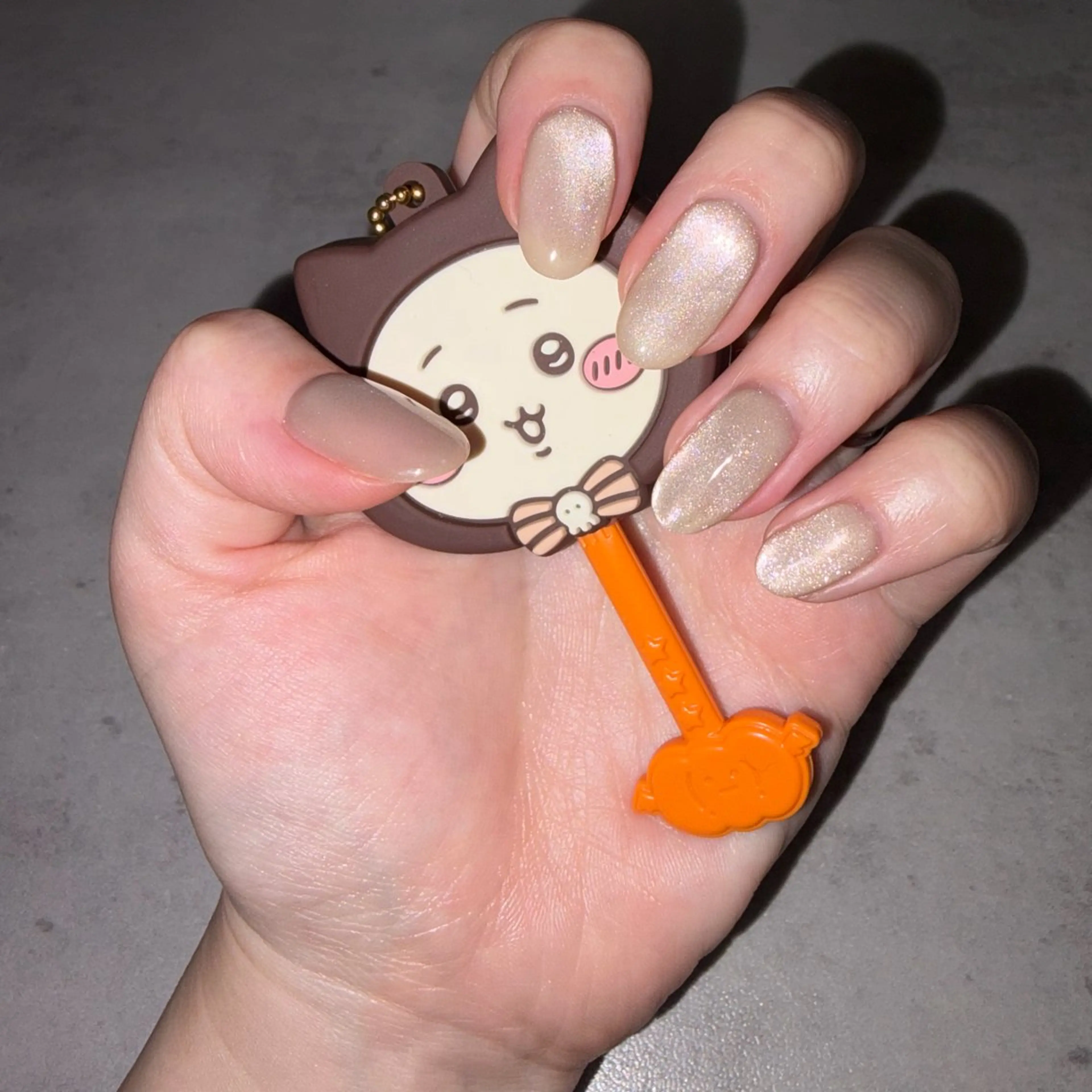 ネイル マグネットネイル 杣取 みくのネイルデザイン