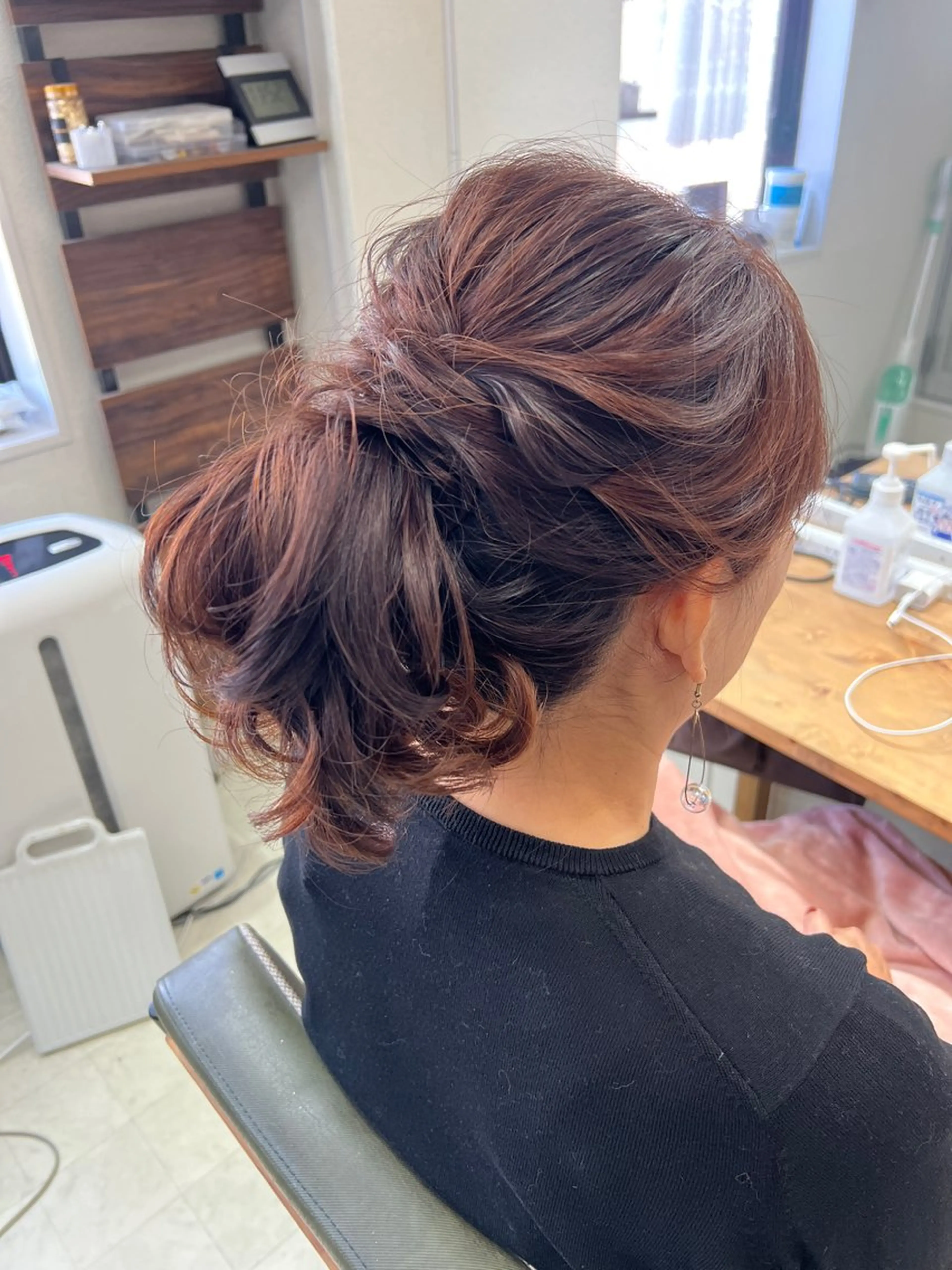 ミディアム ヘアアレンジ 山室 敬義のヘアスタイル