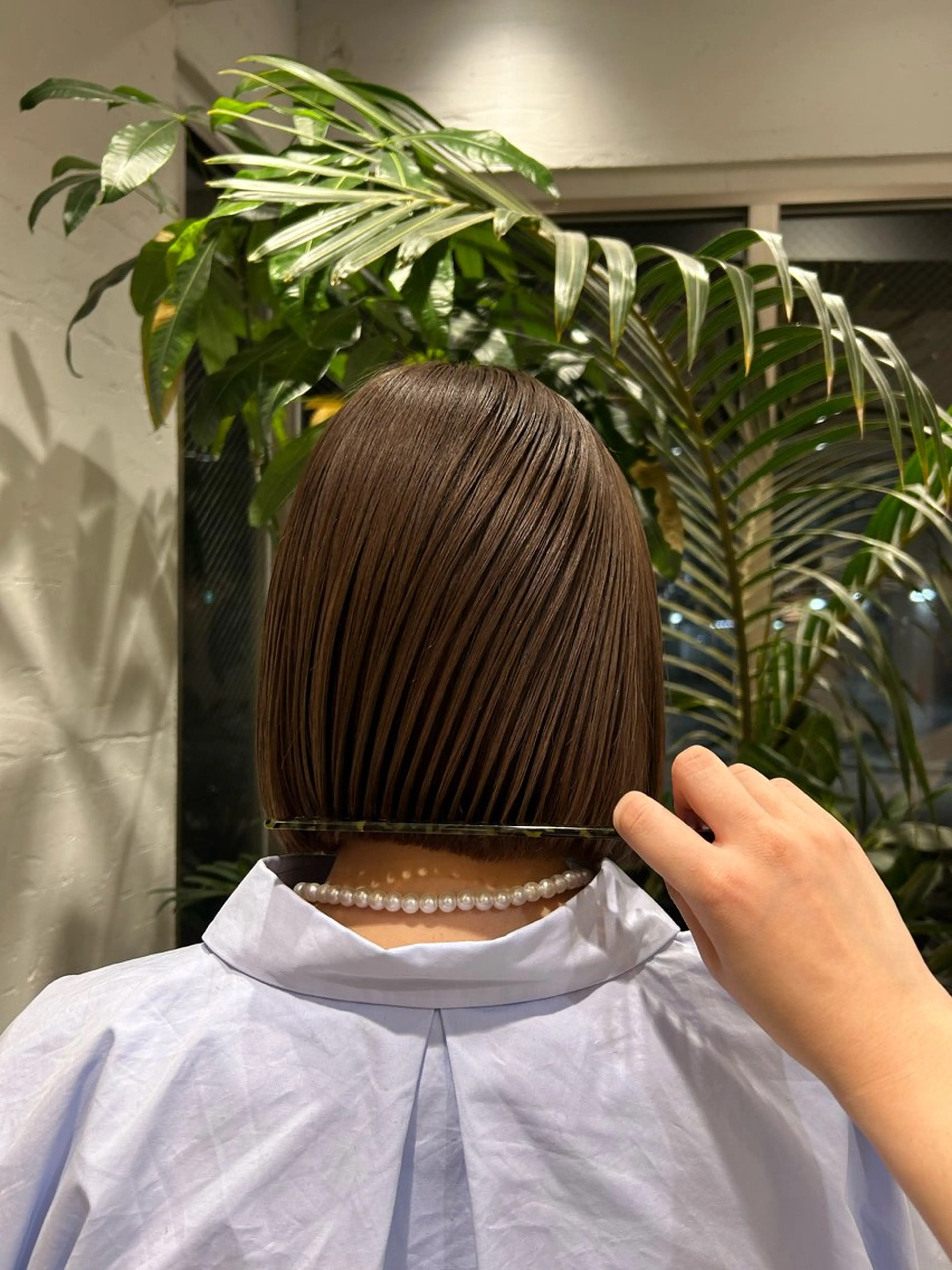 ショート カラー 🦖ミニボブ/ボブ /MOEKA🦕のヘアスタイル