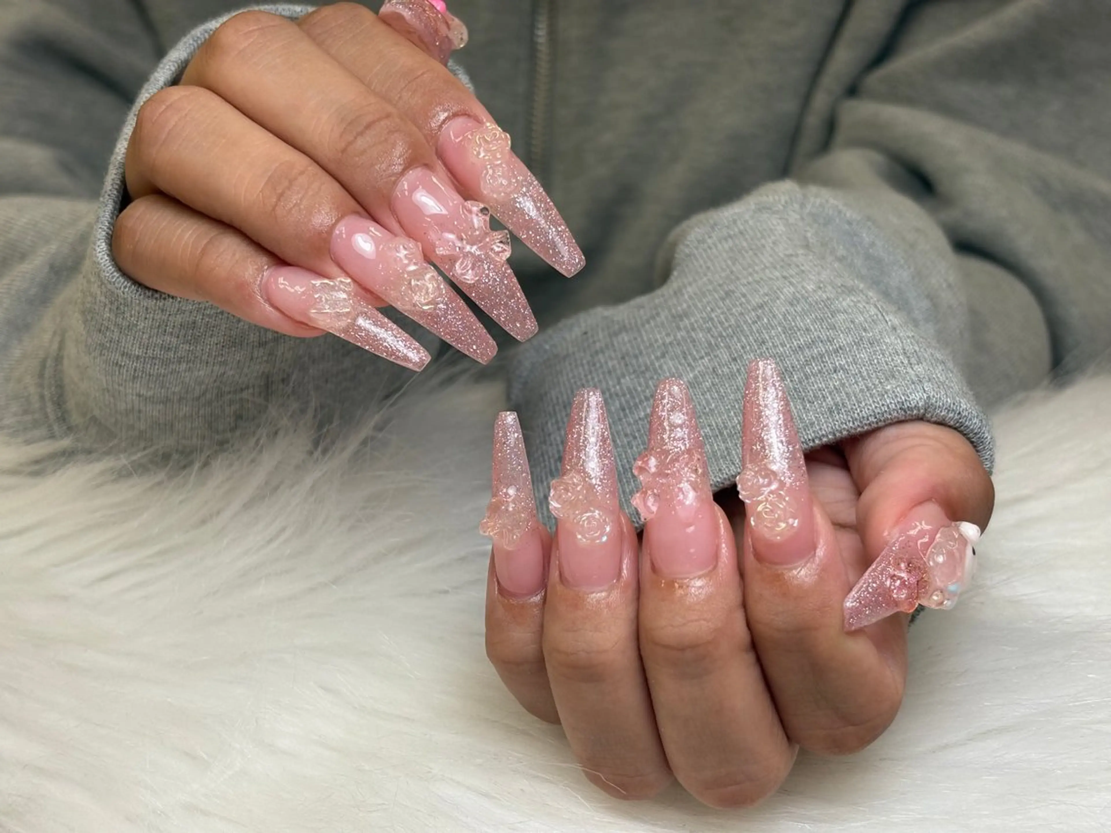 ネイル アートネイル フレンチネイル ジェルネイル ニュアンスネイル オフィスネイル Nie Nail Shinokuboのネイルデザイン