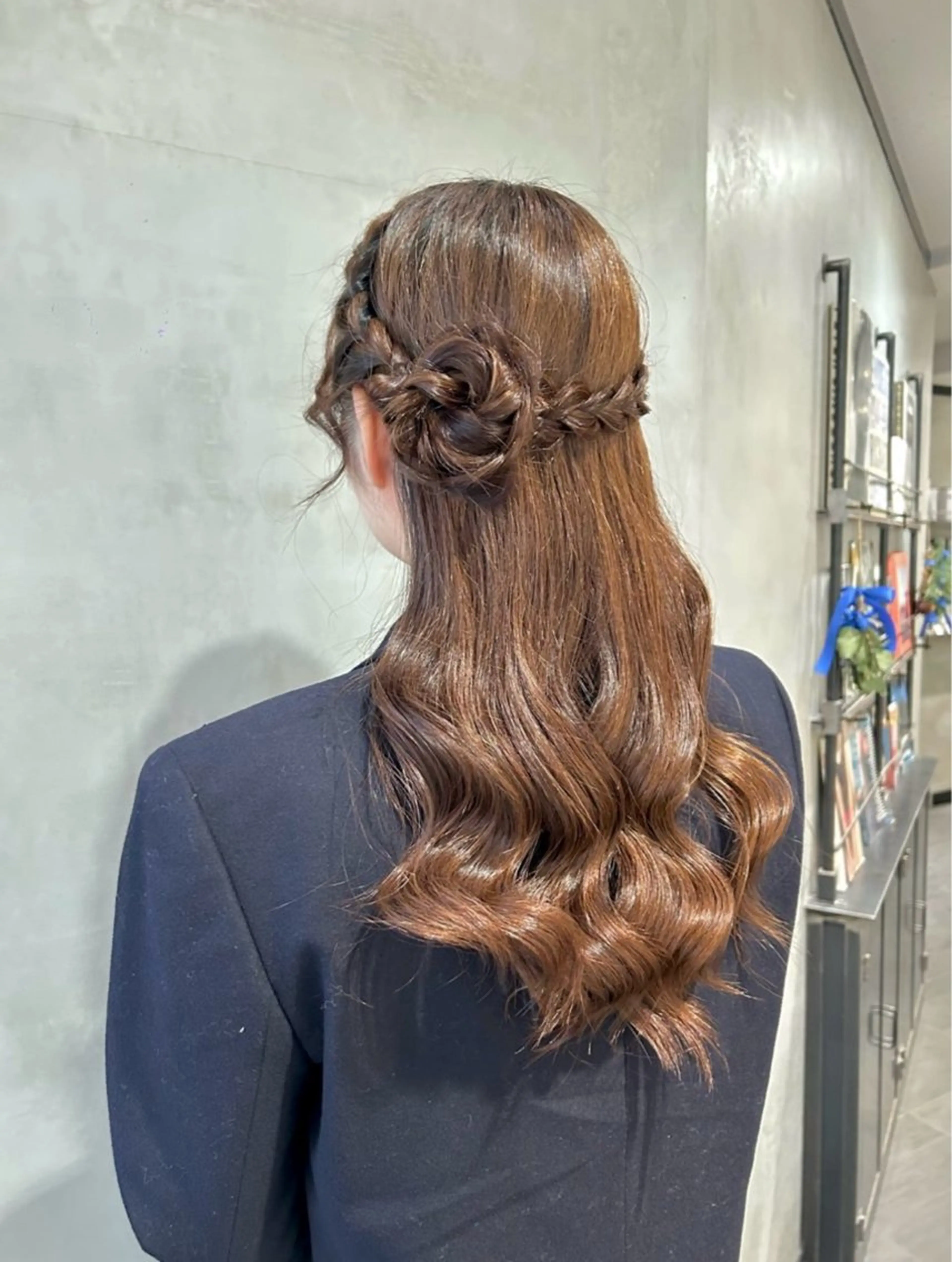 ロング ヘアアレンジ ヘアセット タナカ カナ🫧のヘアスタイル