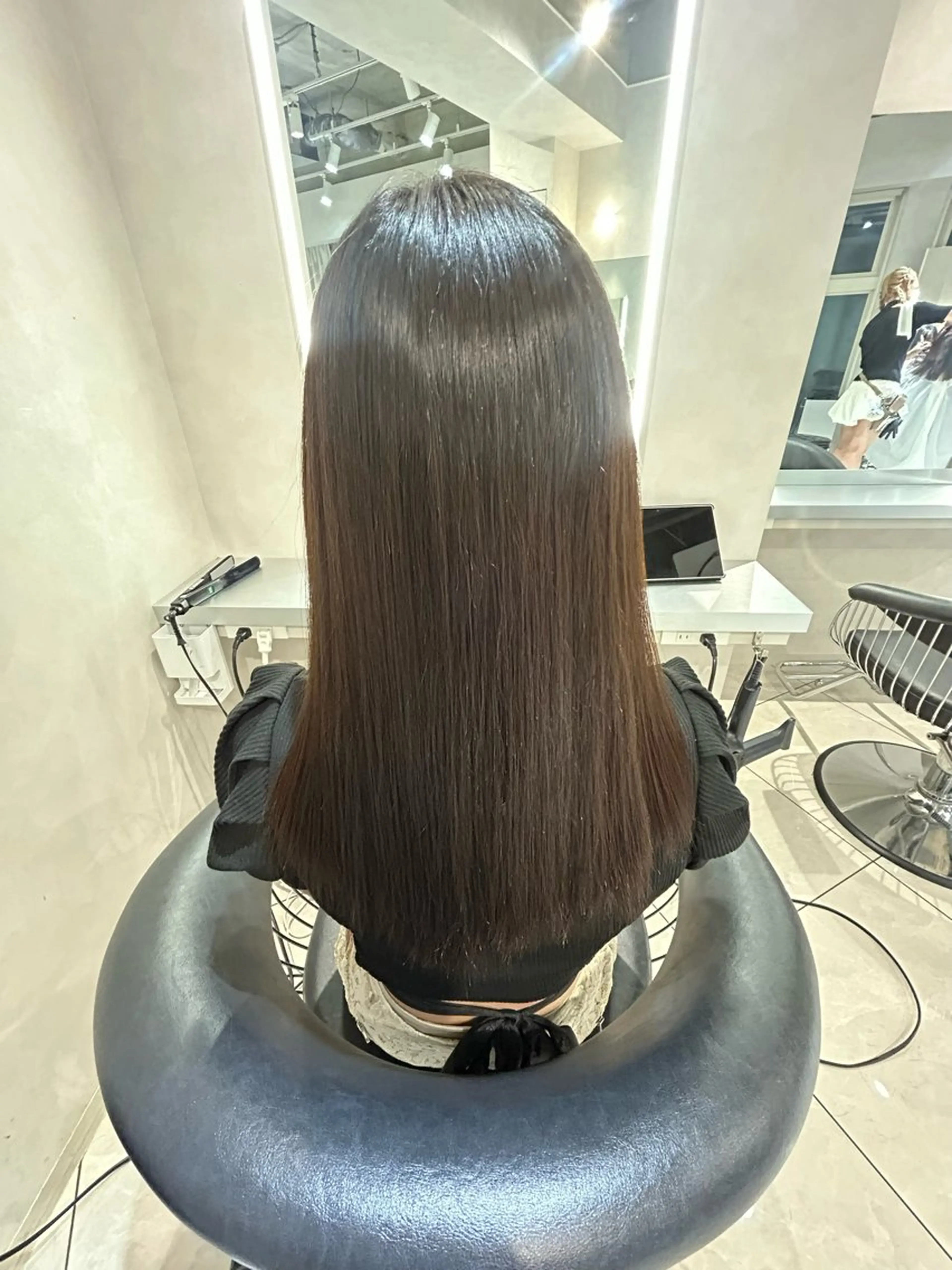 セミロング 池袋/縮毛矯正/ 髪質改善/【光輝】のヘアスタイル