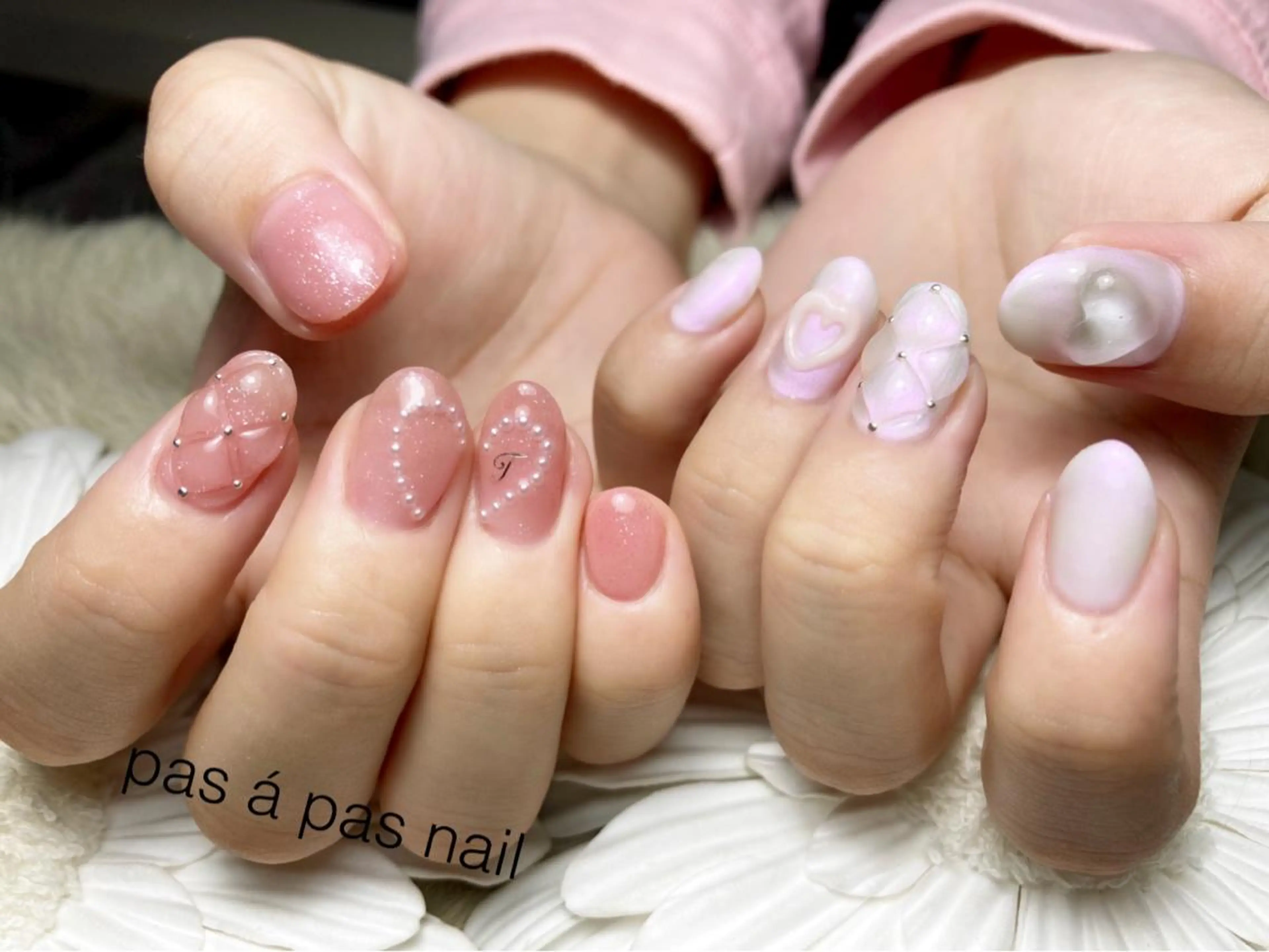 ネイル ハンドネイル Yakko pas á pasのネイルデザイン