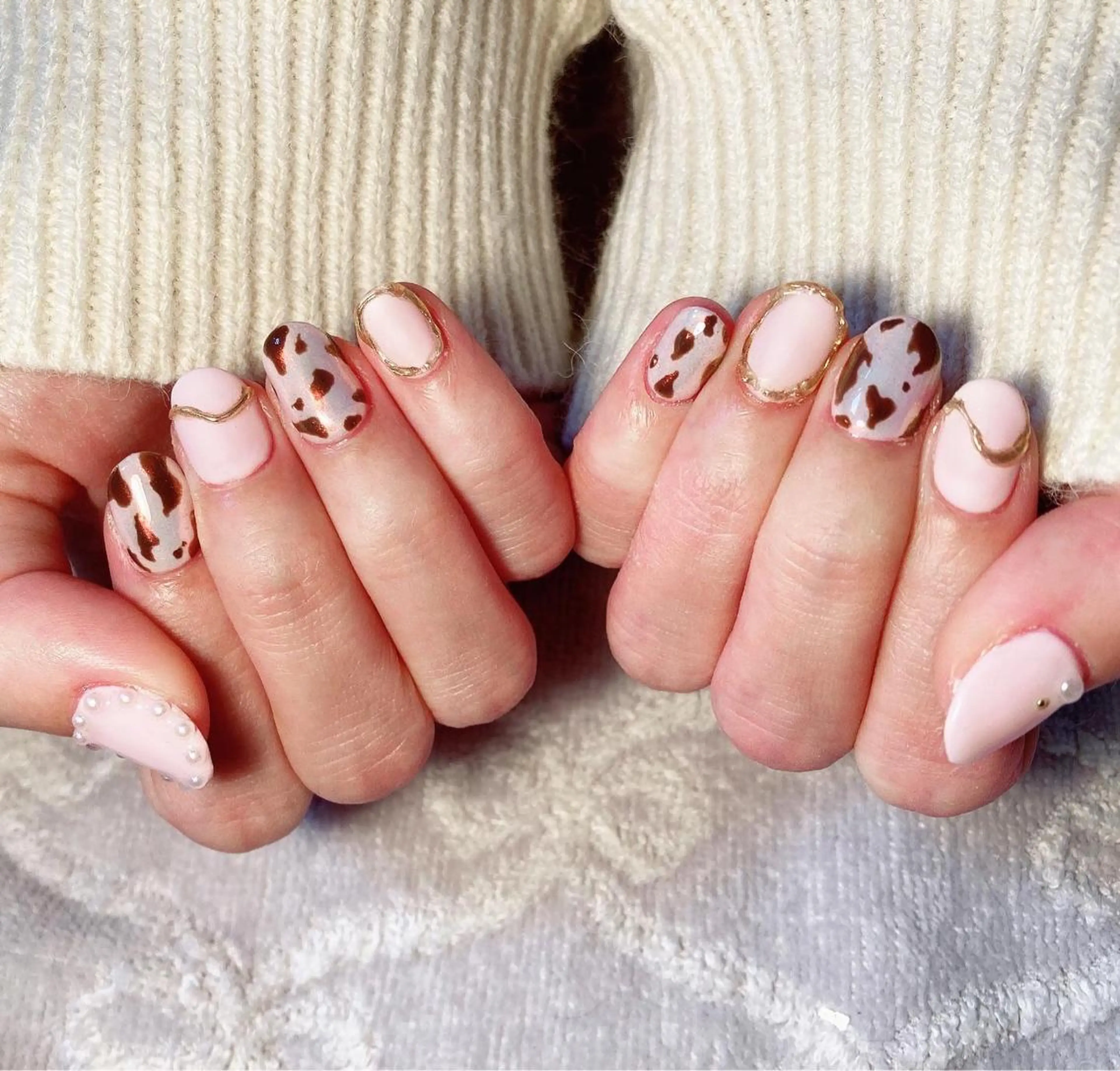 ネイル Spiky とうげ ふうかのネイルデザイン