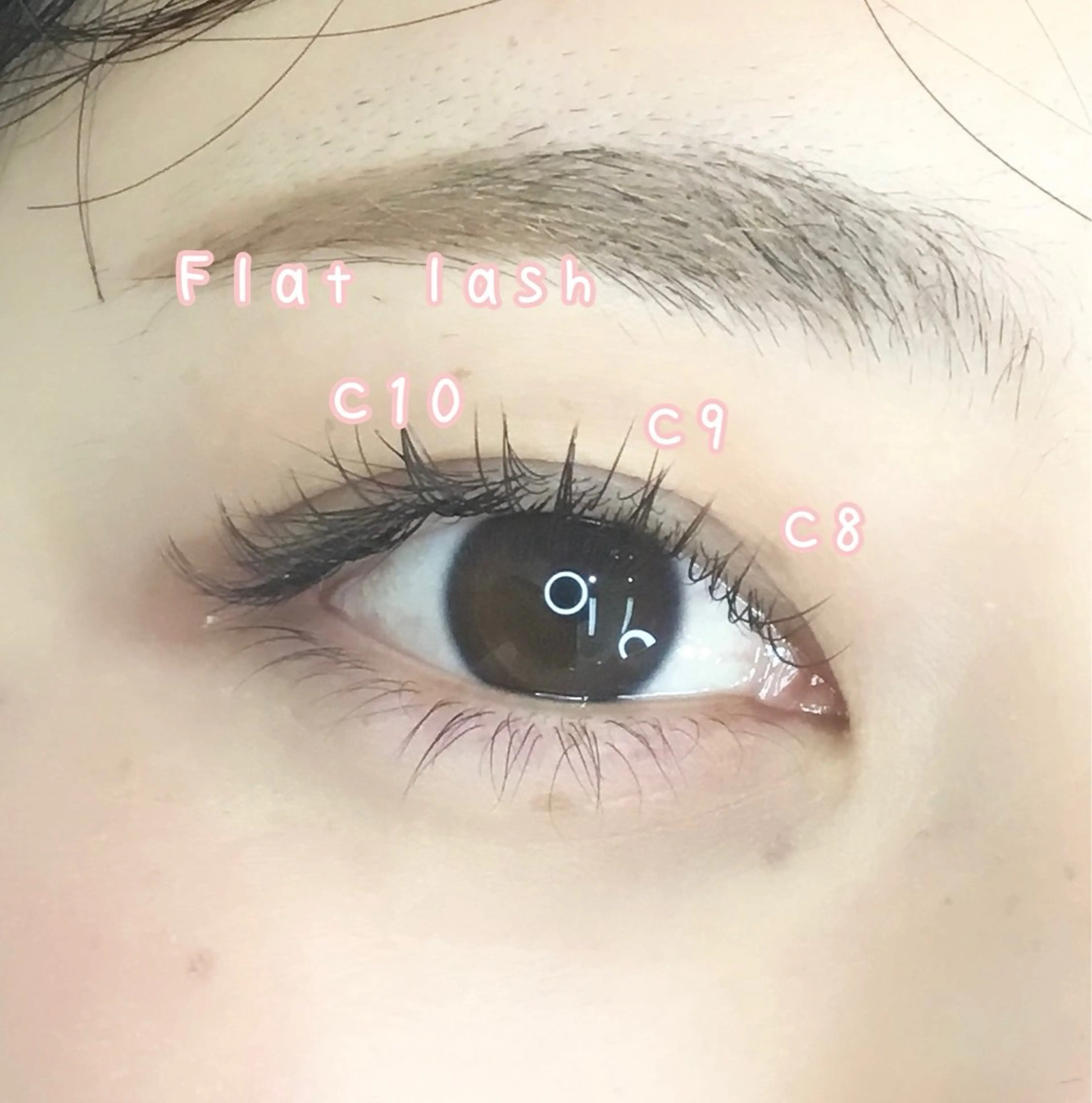 jrアイリスト フラットラッシュ100本の写真