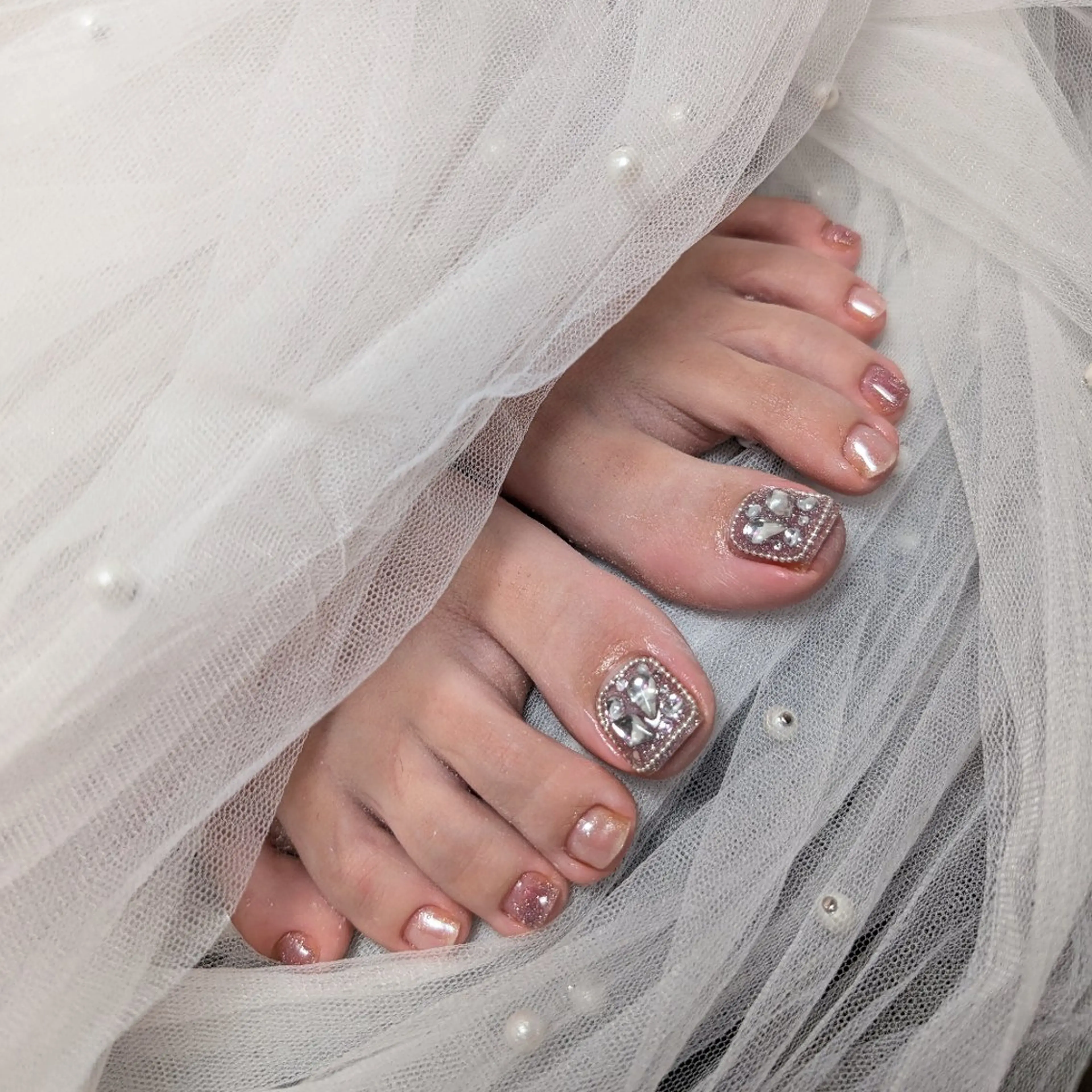 ネイル フットネイル PINKY♡ YUIのネイルデザイン