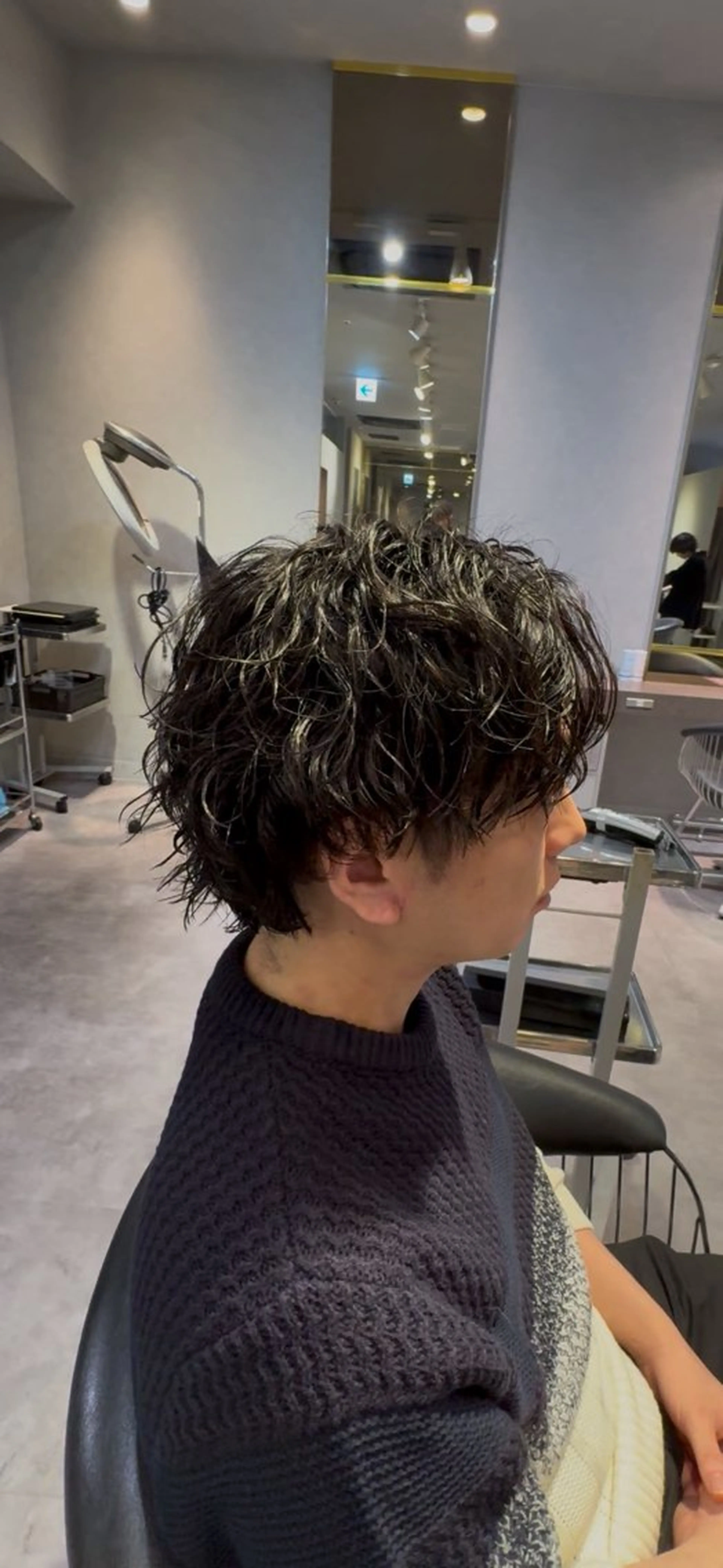 パーマ 豆田 祐人のヘアスタイル