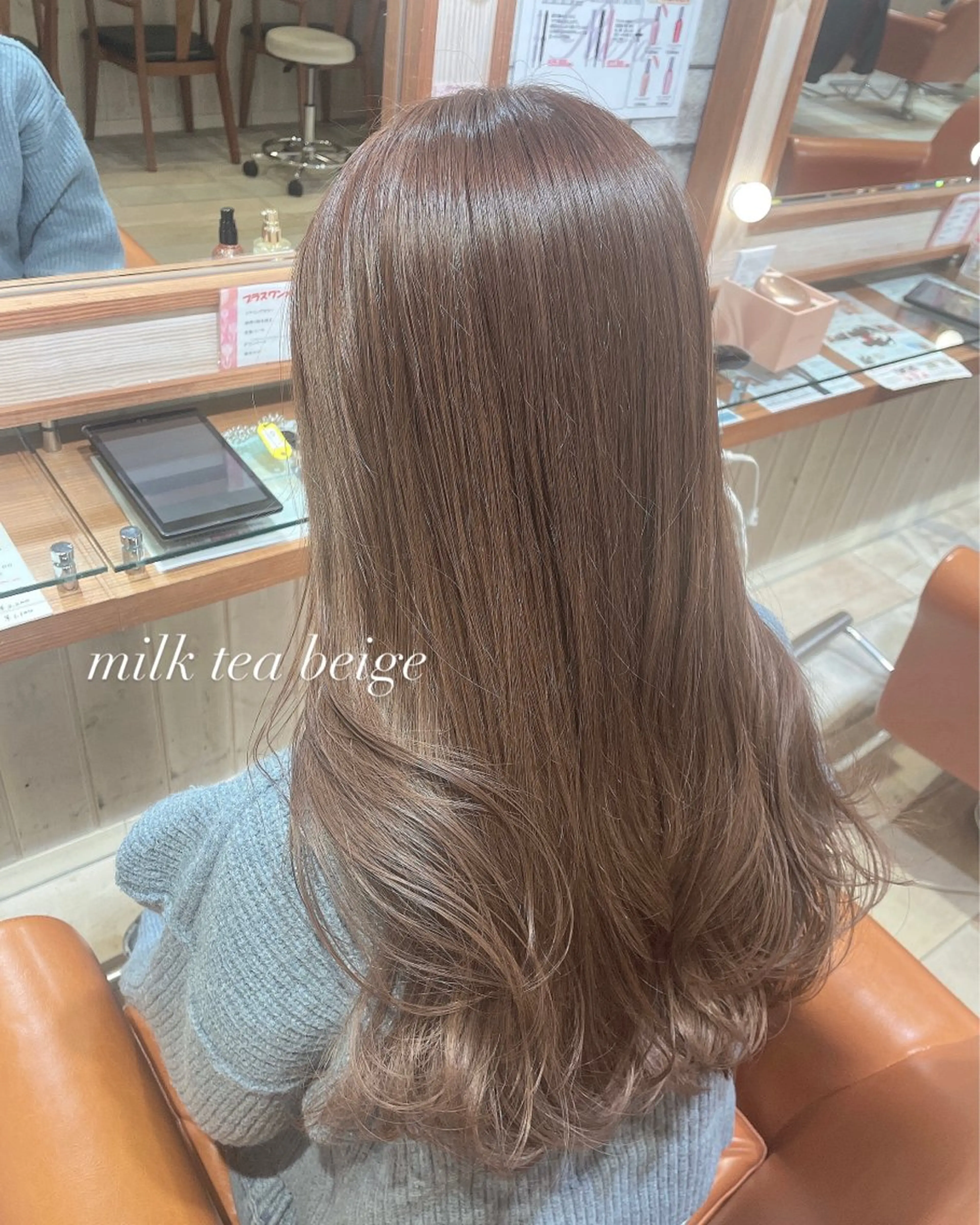 ロング カラー ショートボブ ベージュカラー ブリーチ 透明感カラー ボブ 清水　ちひろ ✄トップスタイリストのヘアスタイル