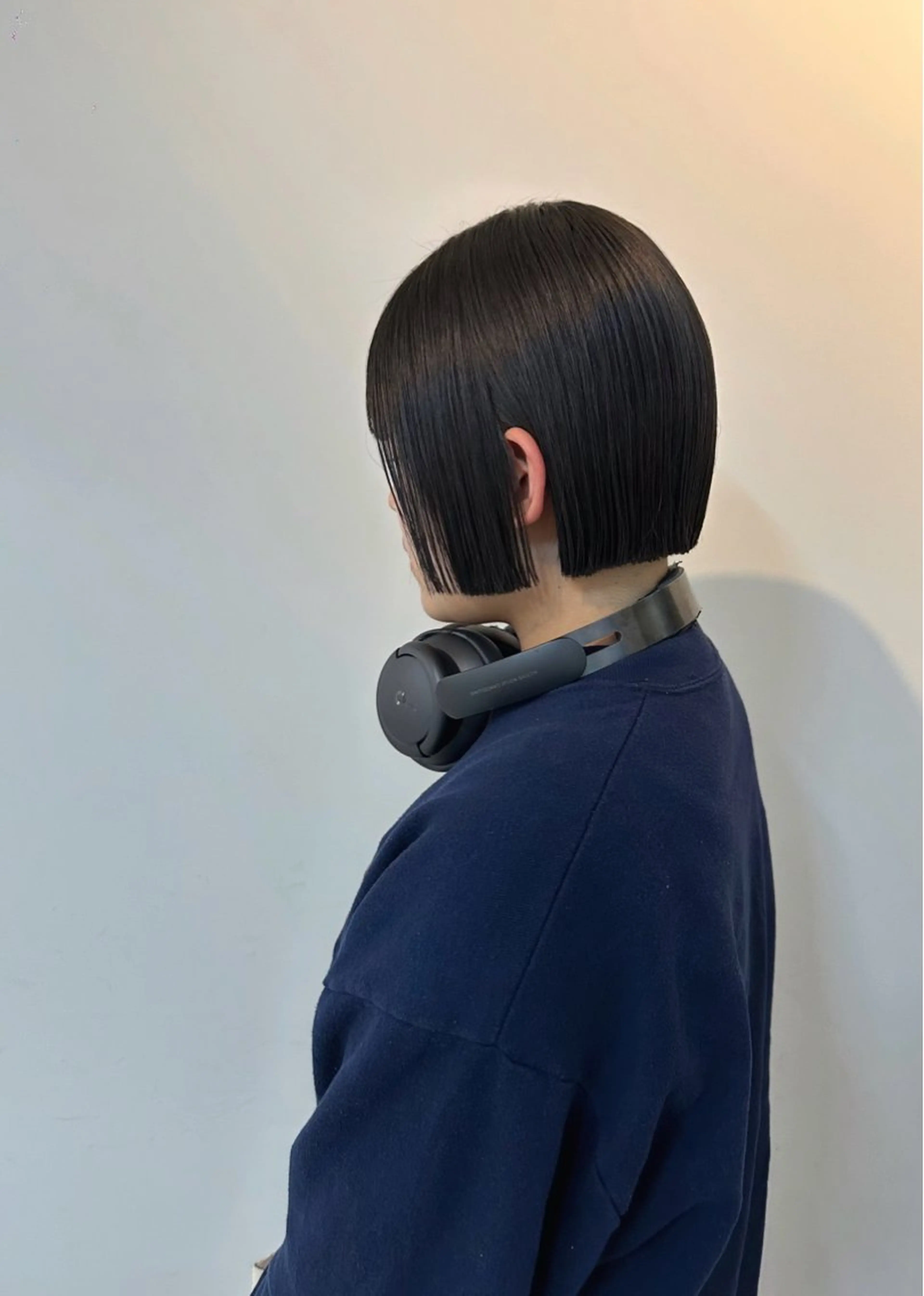 ショート カラー ボブ カット ヘアカラー 竹中 彩音のヘアスタイル