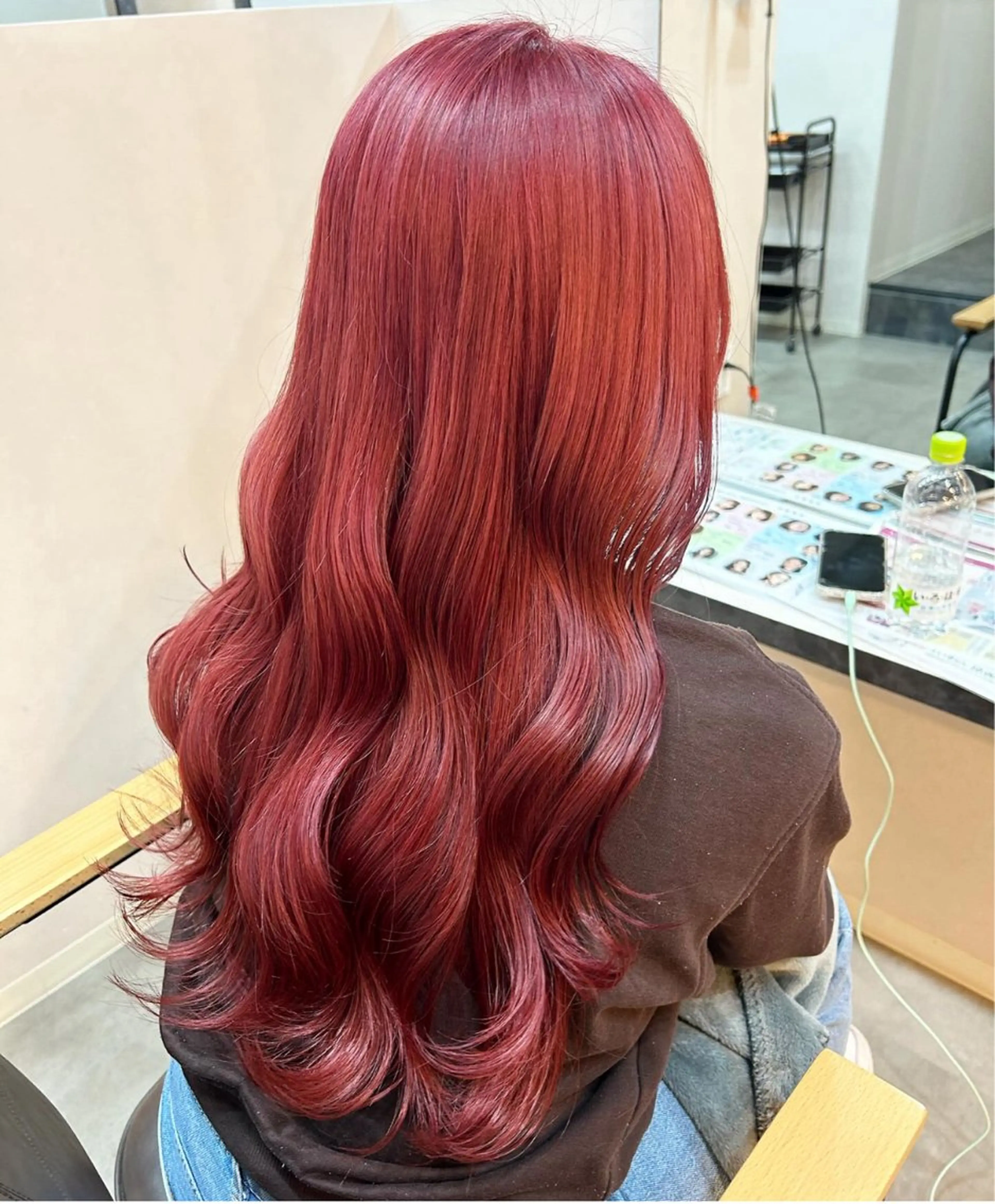 ロング カラー カット ヘアカラー トリートメント Chihiro .のヘアスタイル