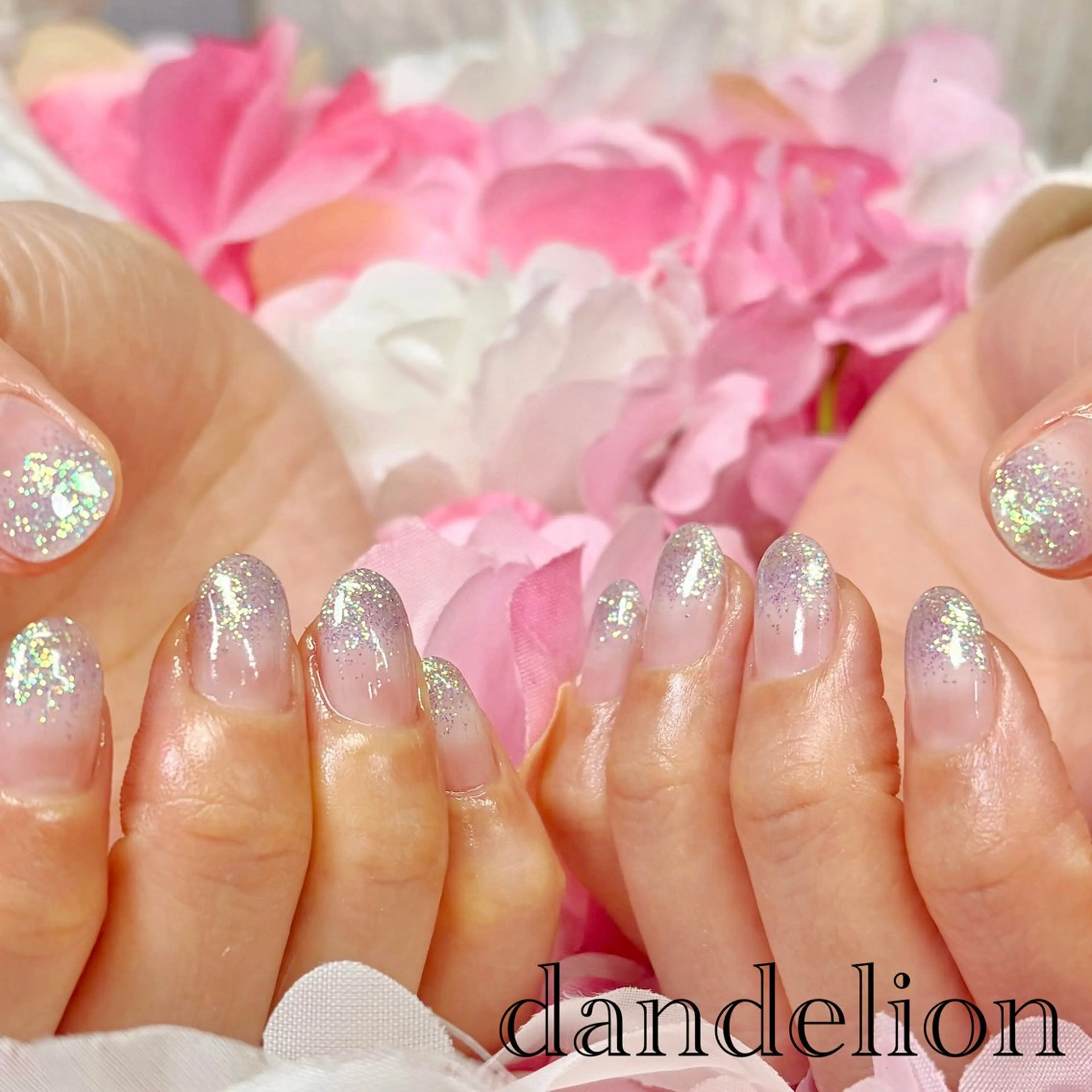 ネイル ハンドネイル ハンドケア dandelion ダンデライオンのネイルデザイン