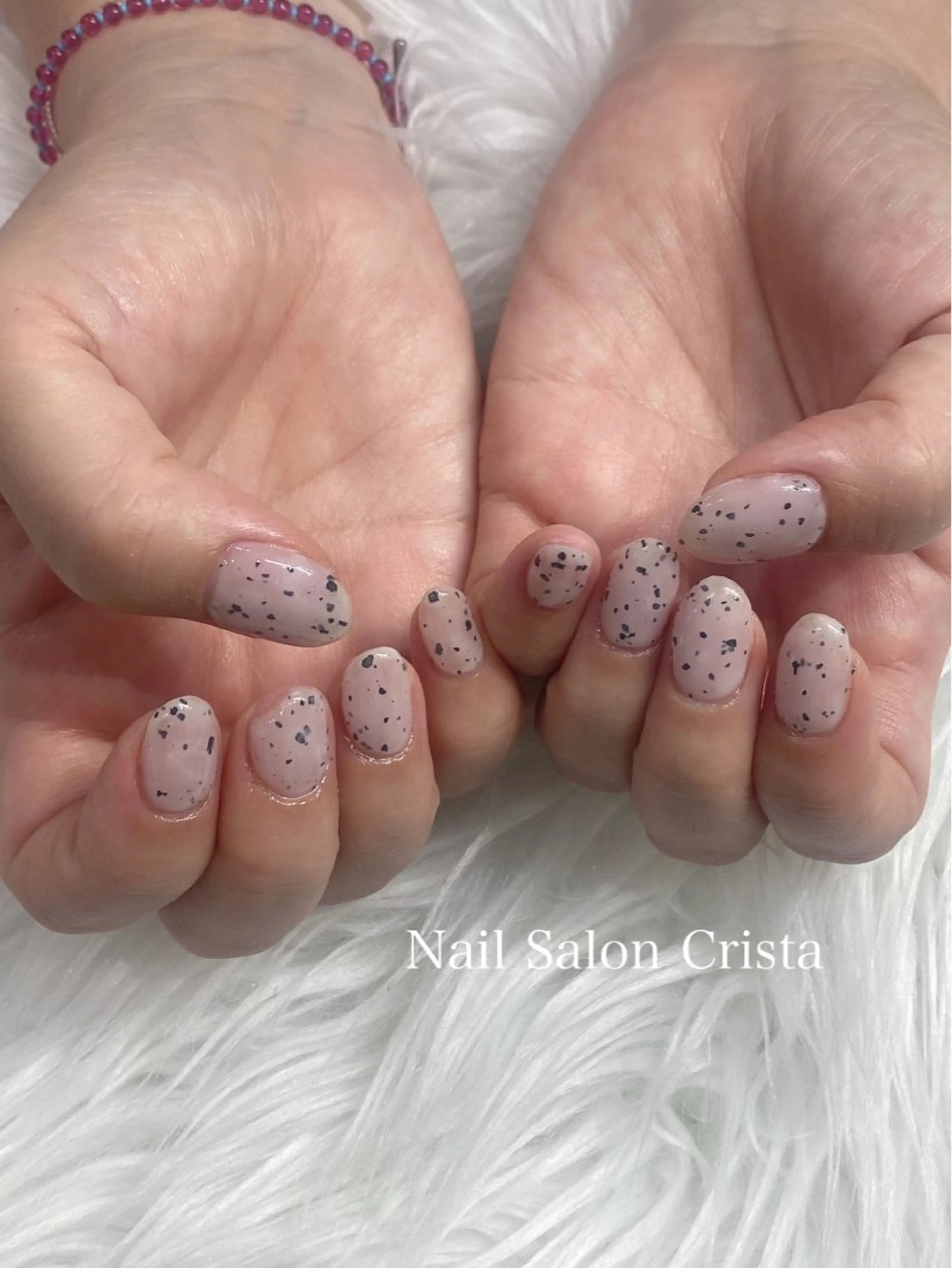 ネイル ジェルネイル パラジェル ハンドネイル CRISTA MOMOのネイルデザイン