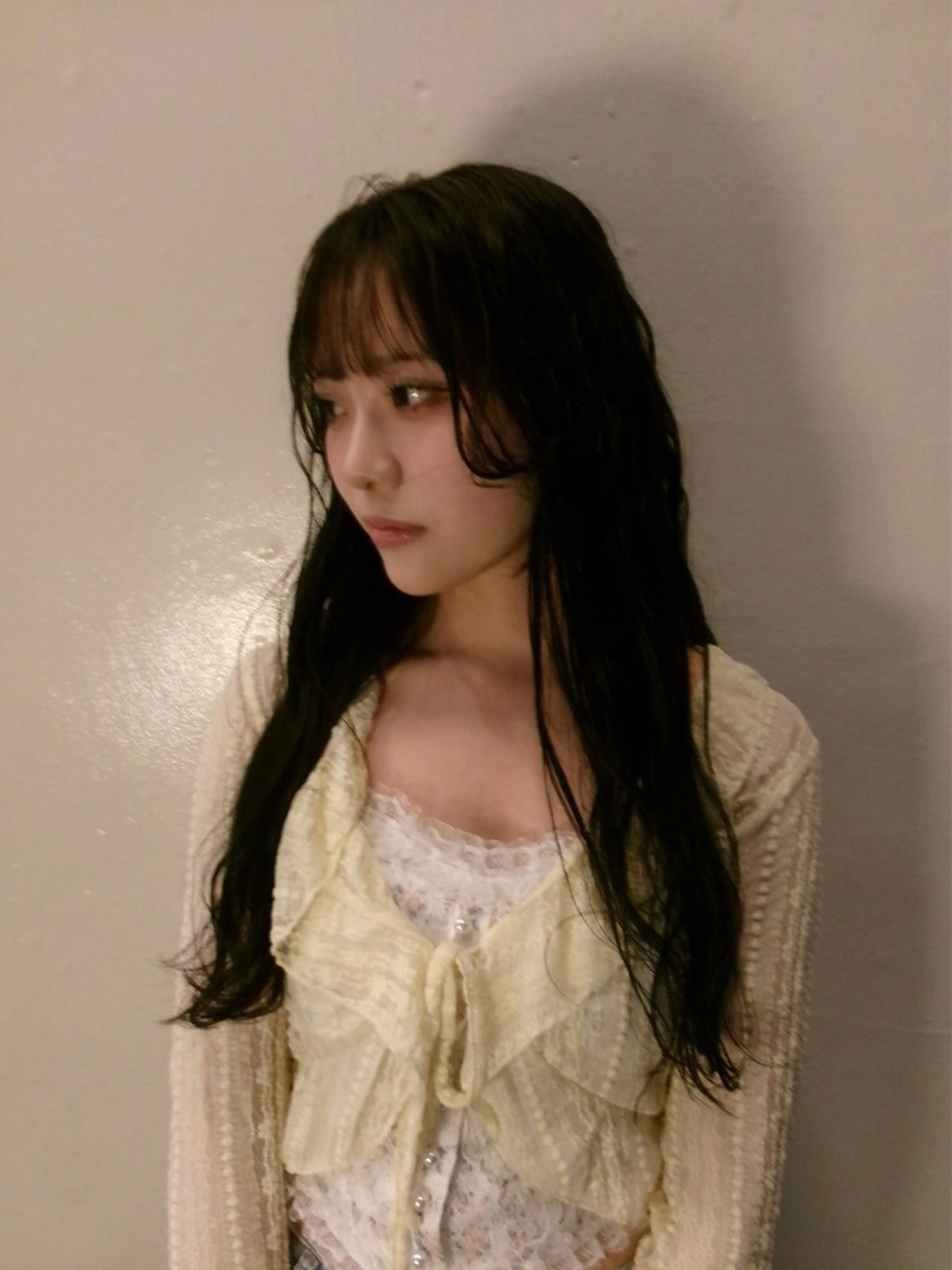 セミロング カット ヘアカラー トリートメント レイヤー/ボブ/ 透明感カラー/ニワのヘアスタイル