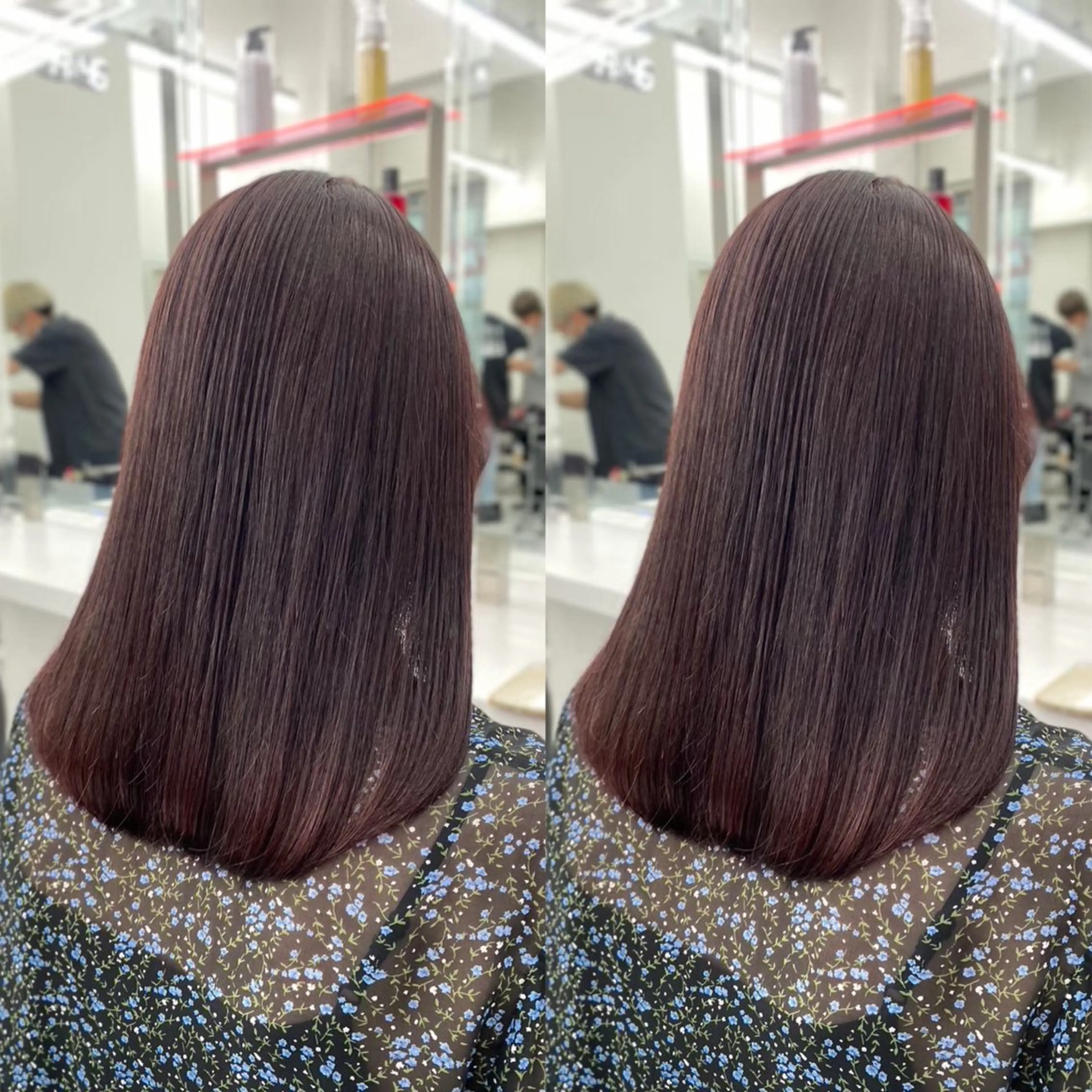 ロング まろっと艶感ブラウン ベージュ🤍まなかのヘアスタイル