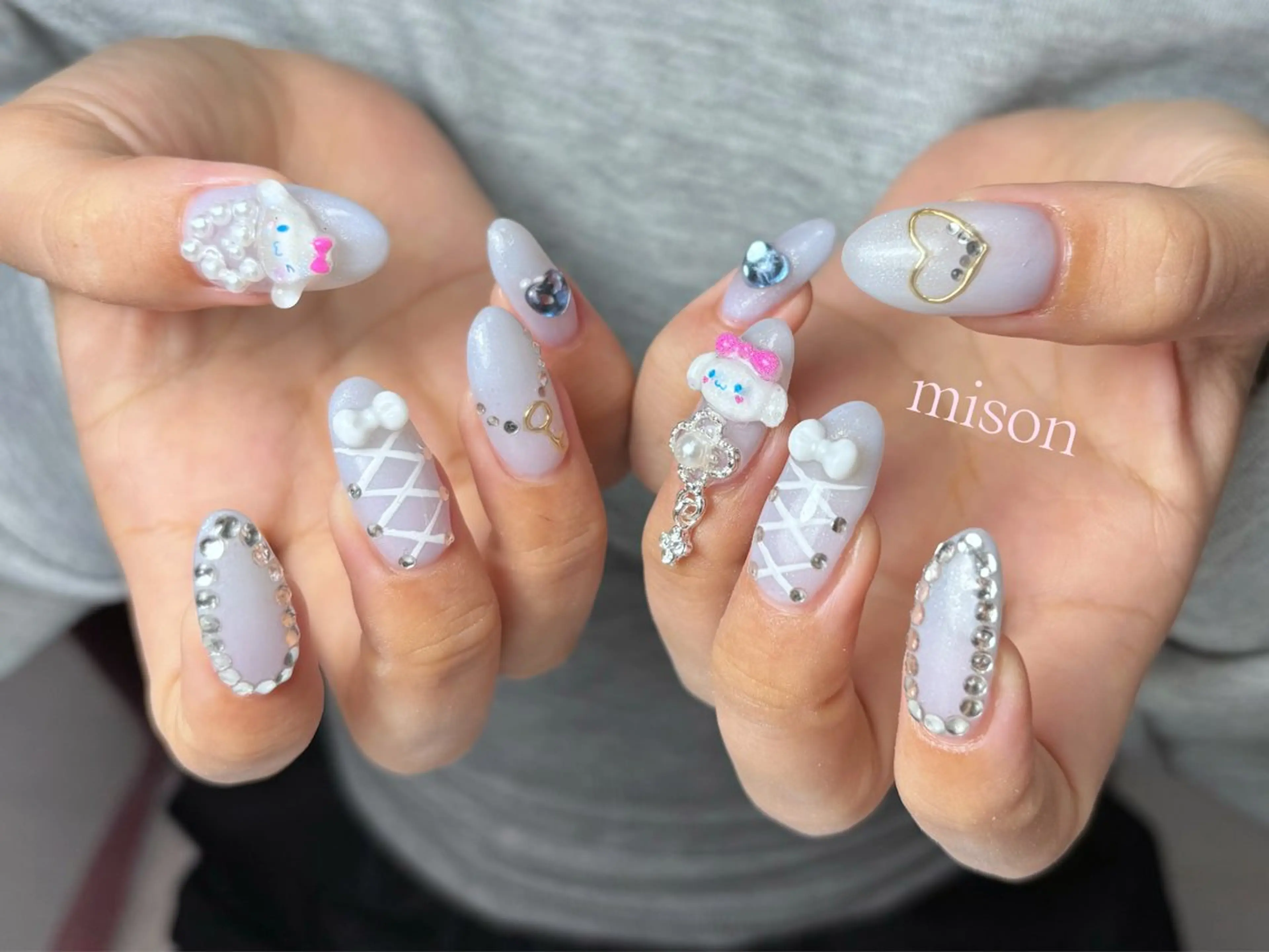 ネイル mison 安形友花のネイルデザイン