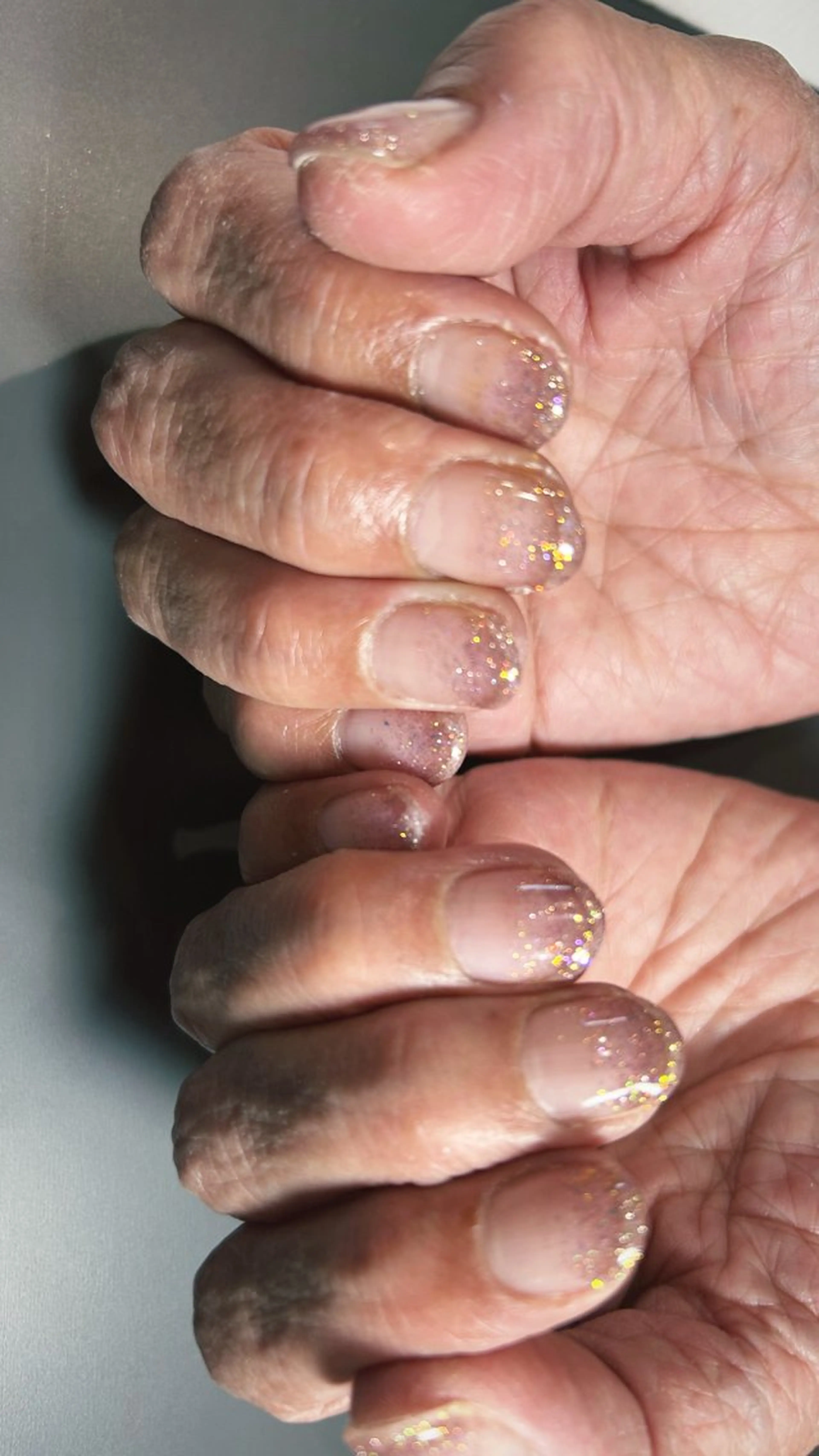 ネイル グラデーション ラメ(グリッター) ラメグラデーション A. nailのネイルデザイン