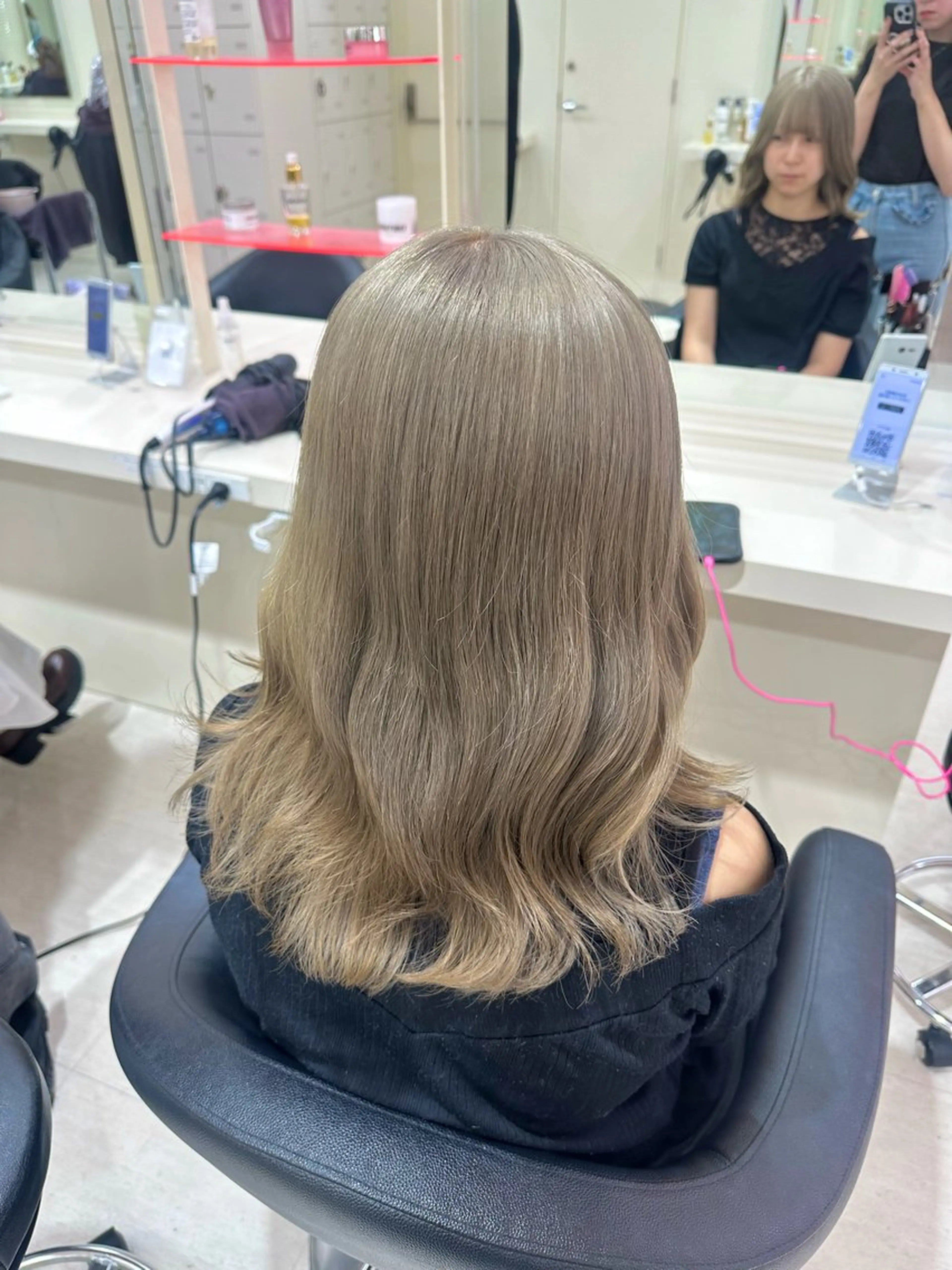 ロング カラー ヘアアレンジ 🎀 yuuka🎀のヘアスタイル