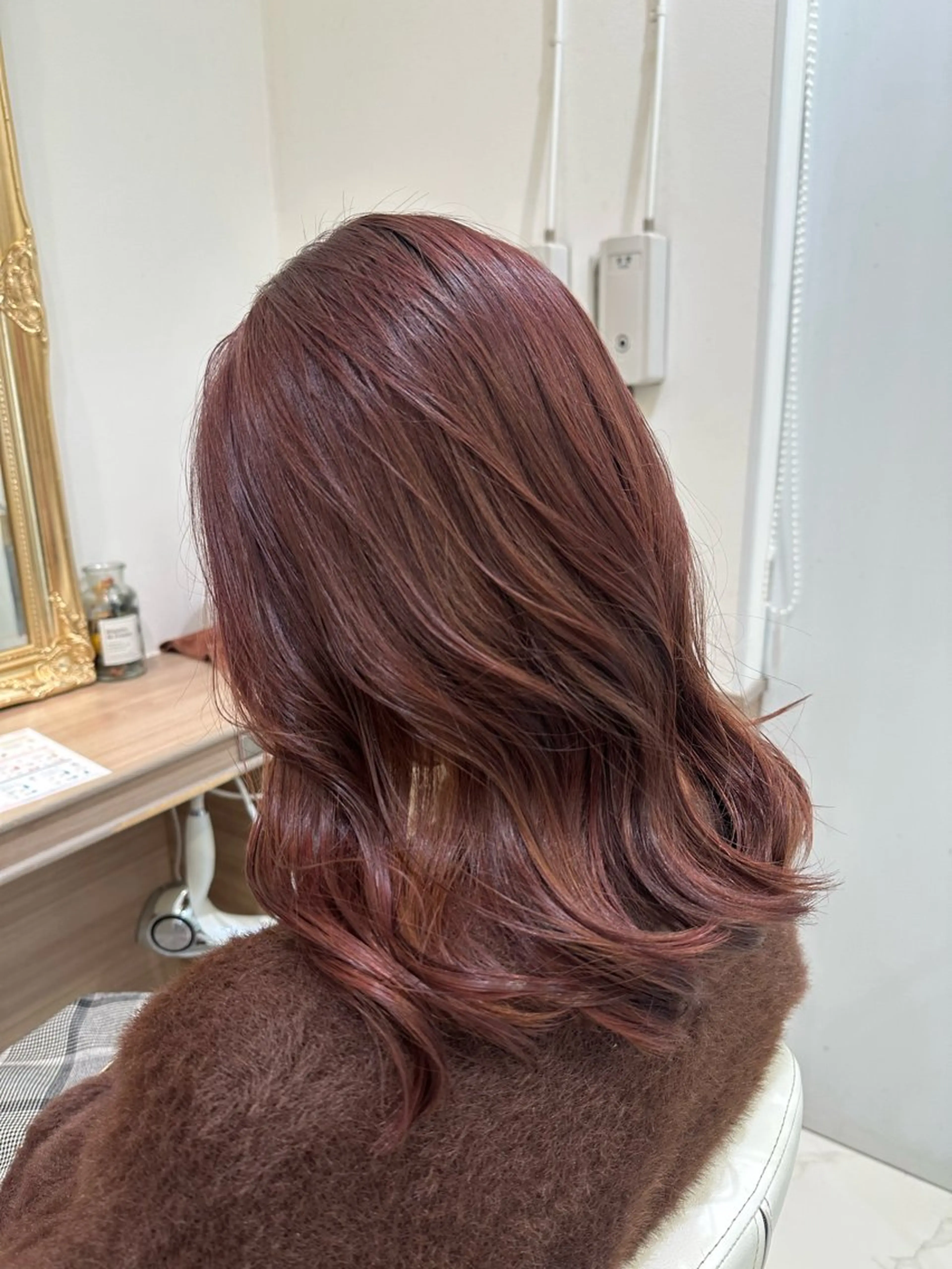 セミロング 🎀艶髪カラー🎀 Aiのヘアスタイル