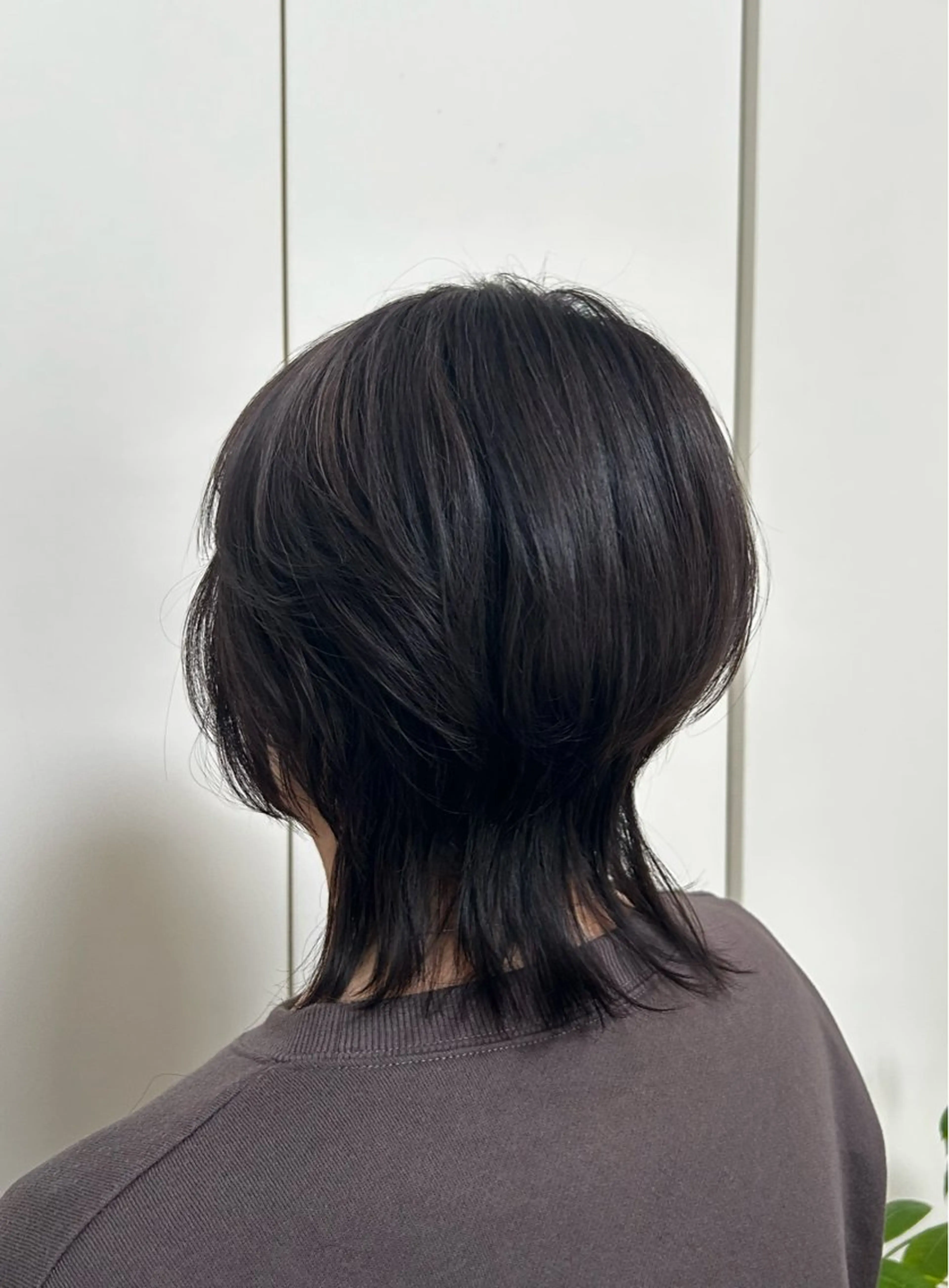 ショート カラー ショートヘア ウルフカット ヘアカラー トリートメント 木藤 優杏のヘアスタイル