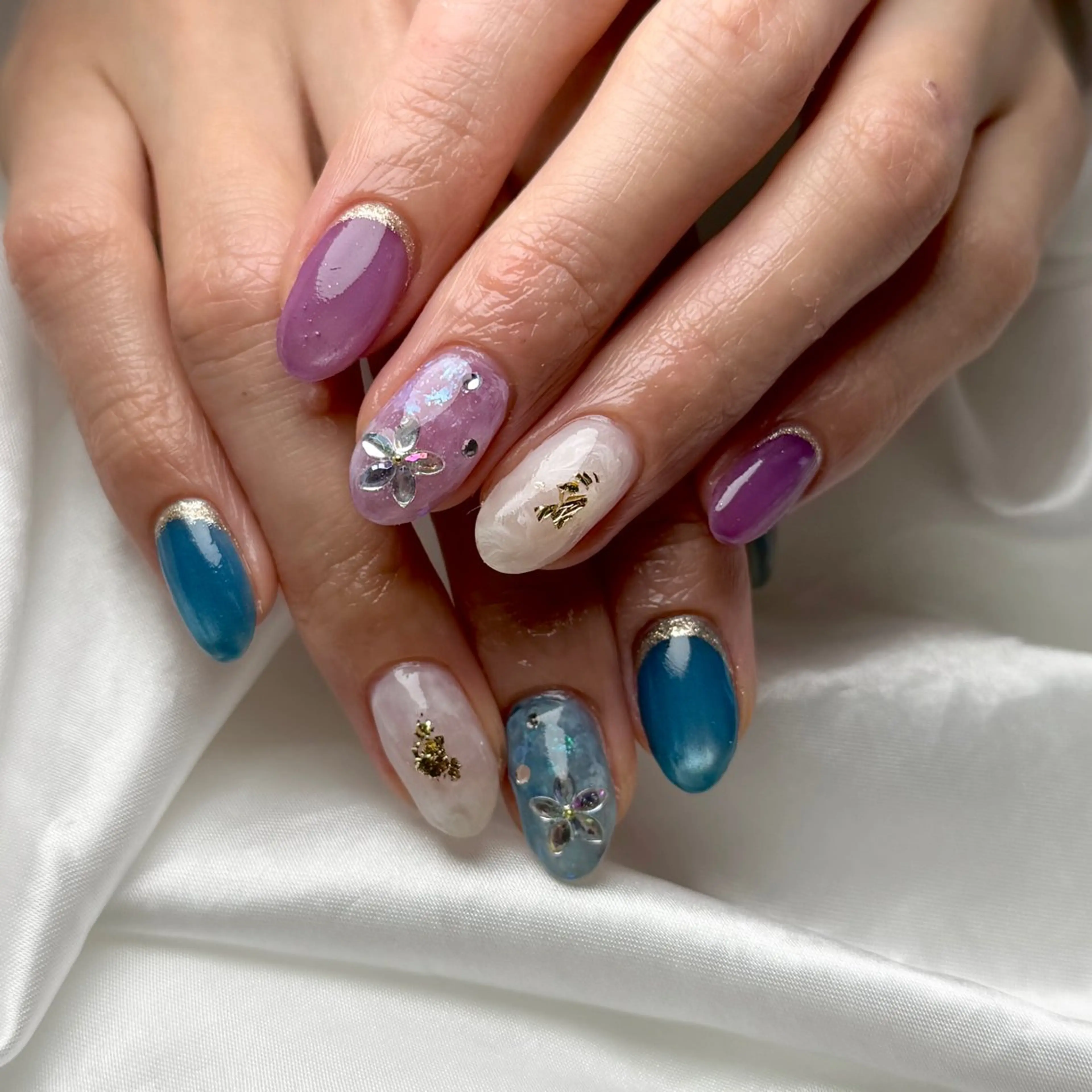 ネイル ハンドネイル 【nailsalon LaMeL】岡崎のネイルデザイン